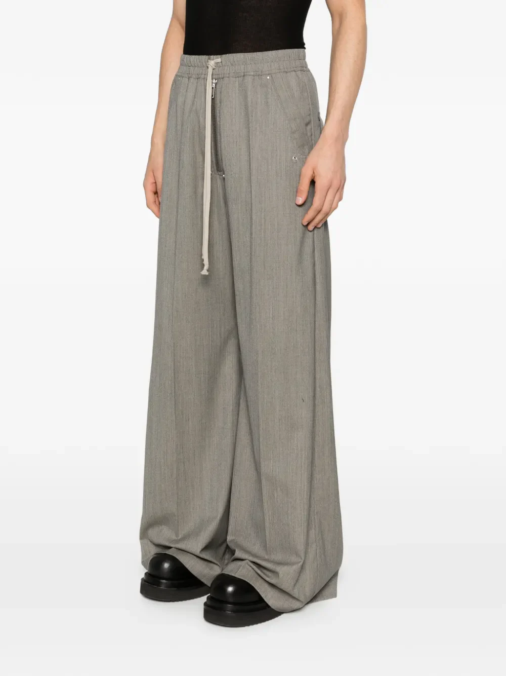 RICK OWENS - Men Wide Bela Pants - Image 2