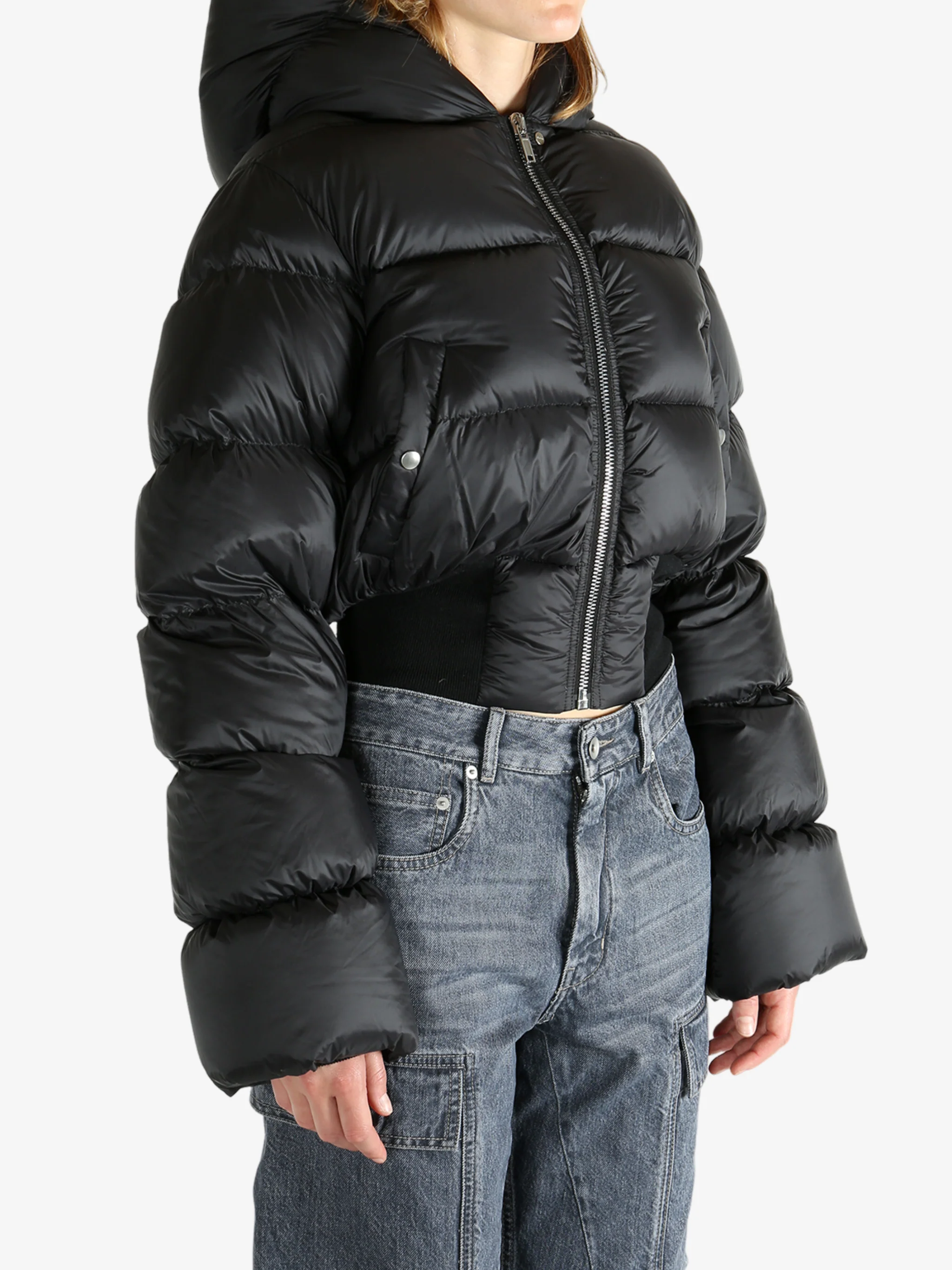 RICK OWENS - Women Hooded Jacket - Image 2