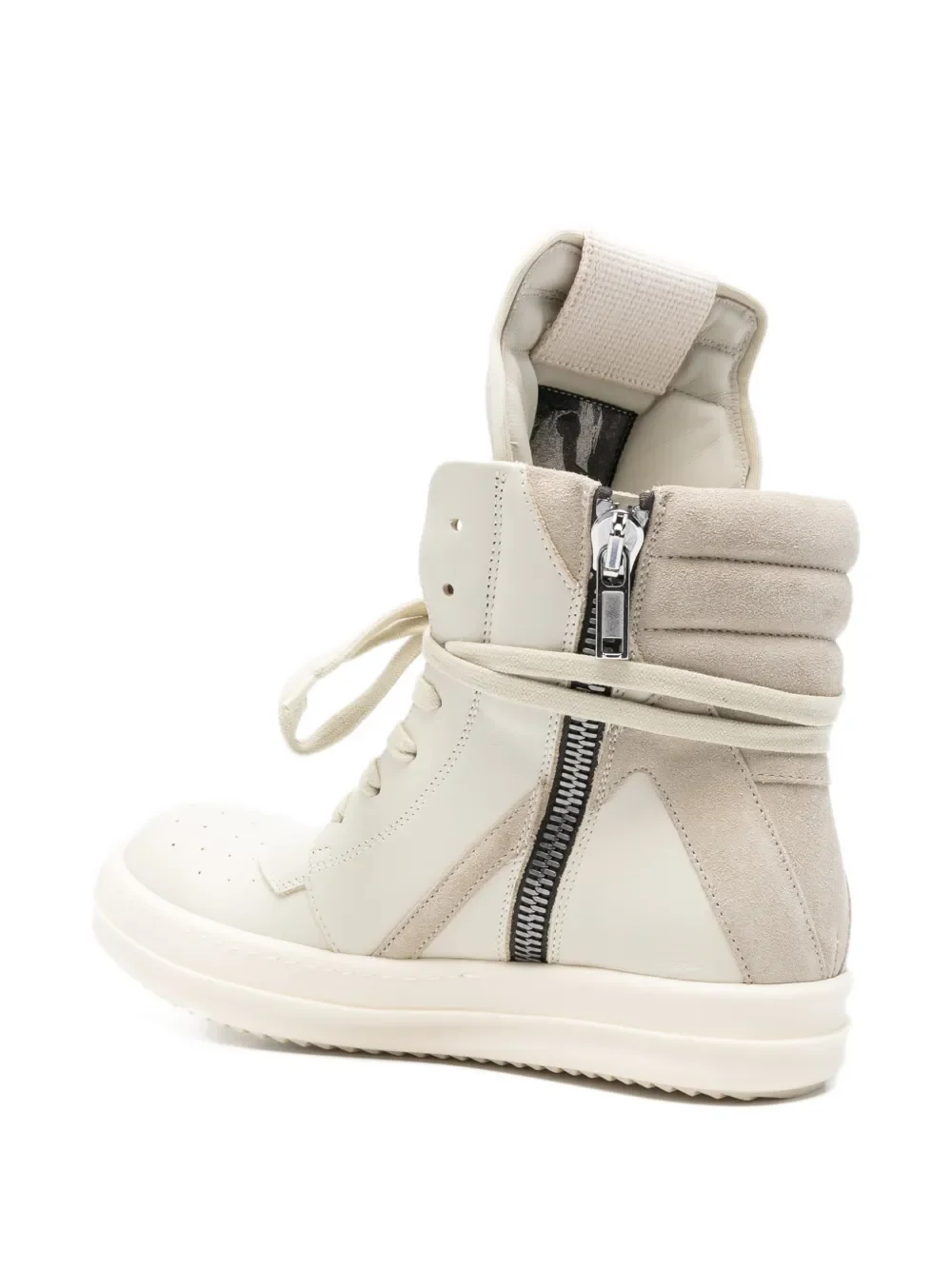RICK OWENS - Women In Pelle Geobasket Scarpe - Image 3