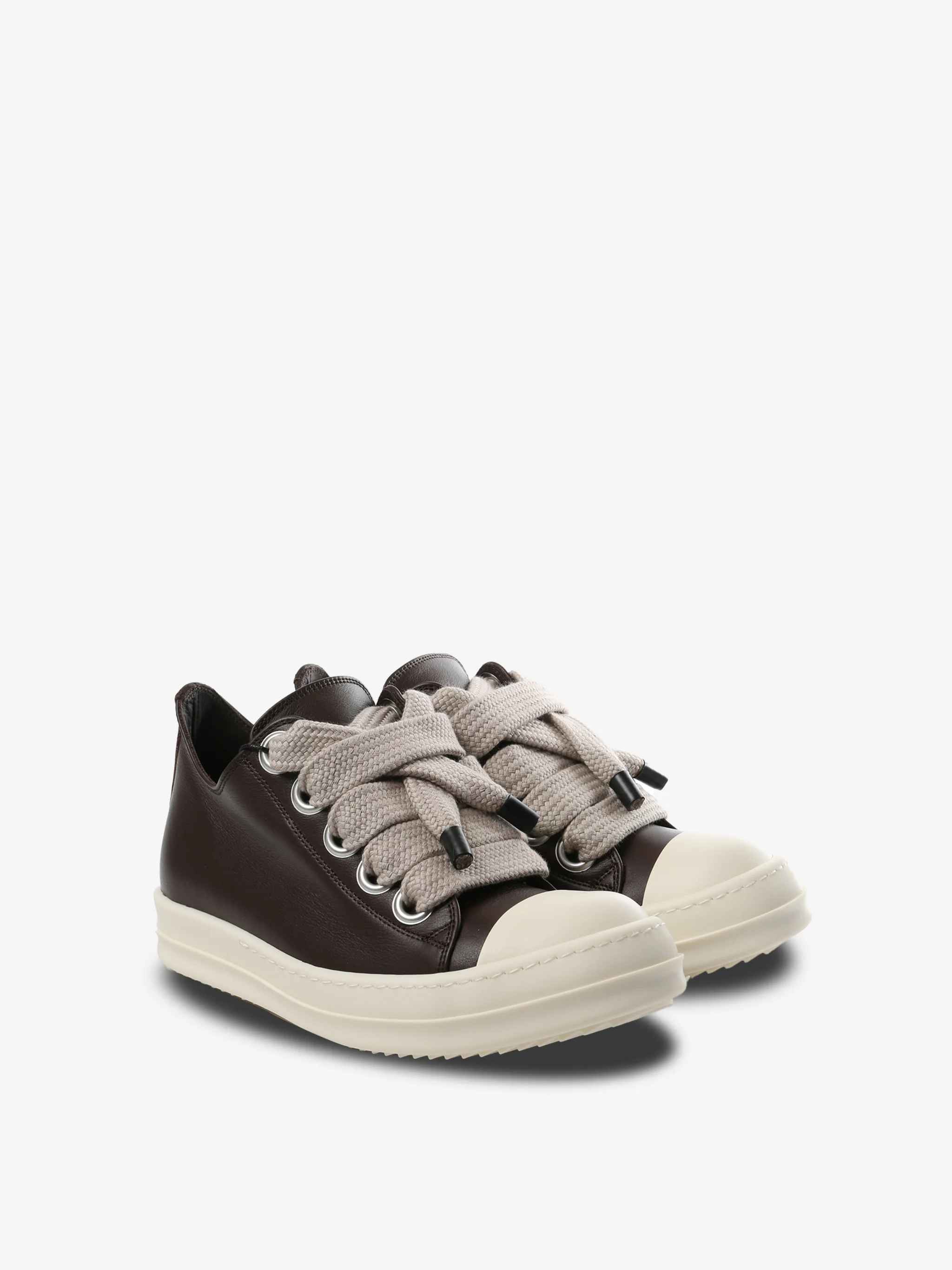 RICK OWENS - Women Jumbolace Low Geobasket Sneaker - Image 2