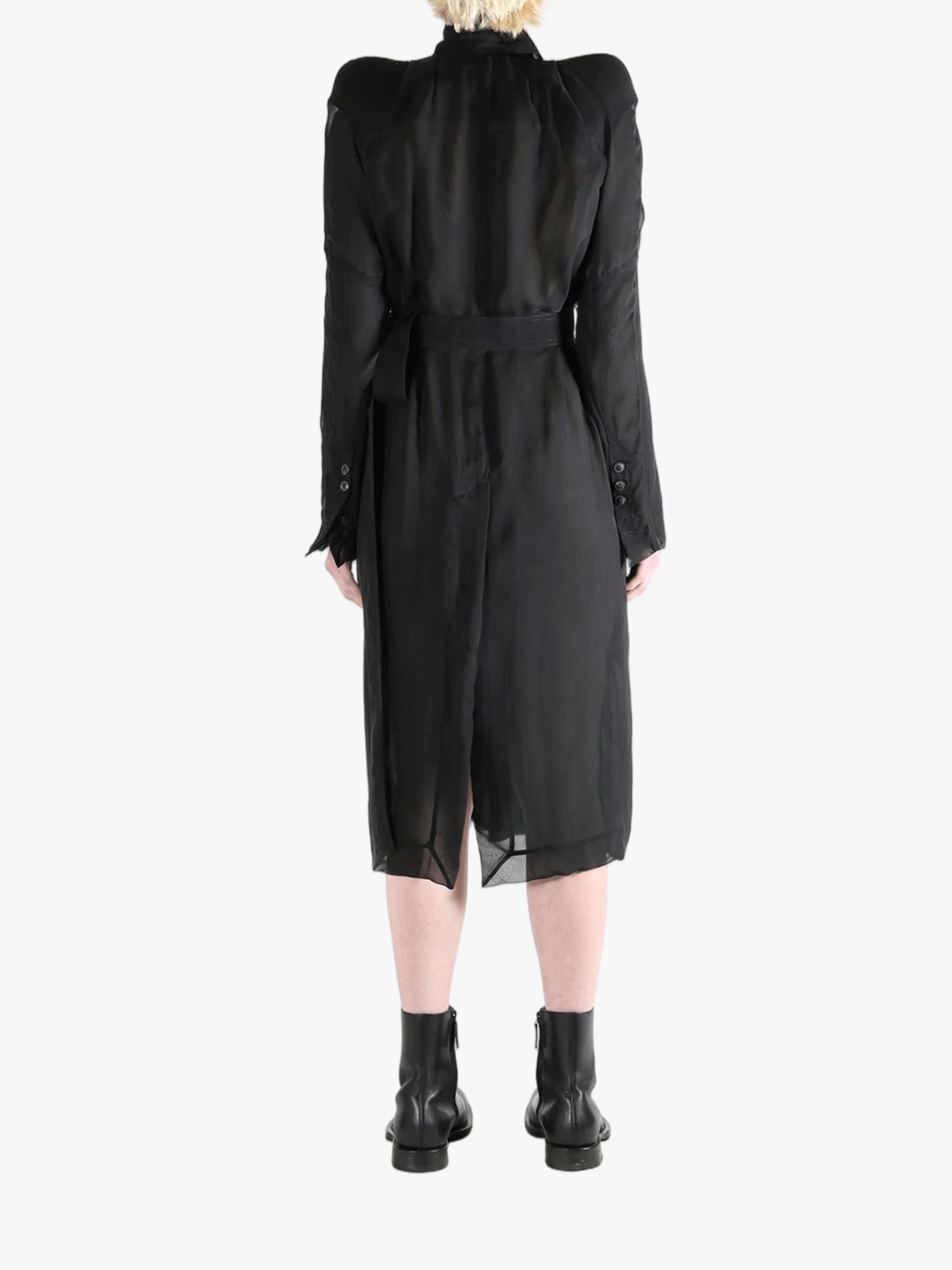 RICK OWENS - Women Maria Trench - Image 3