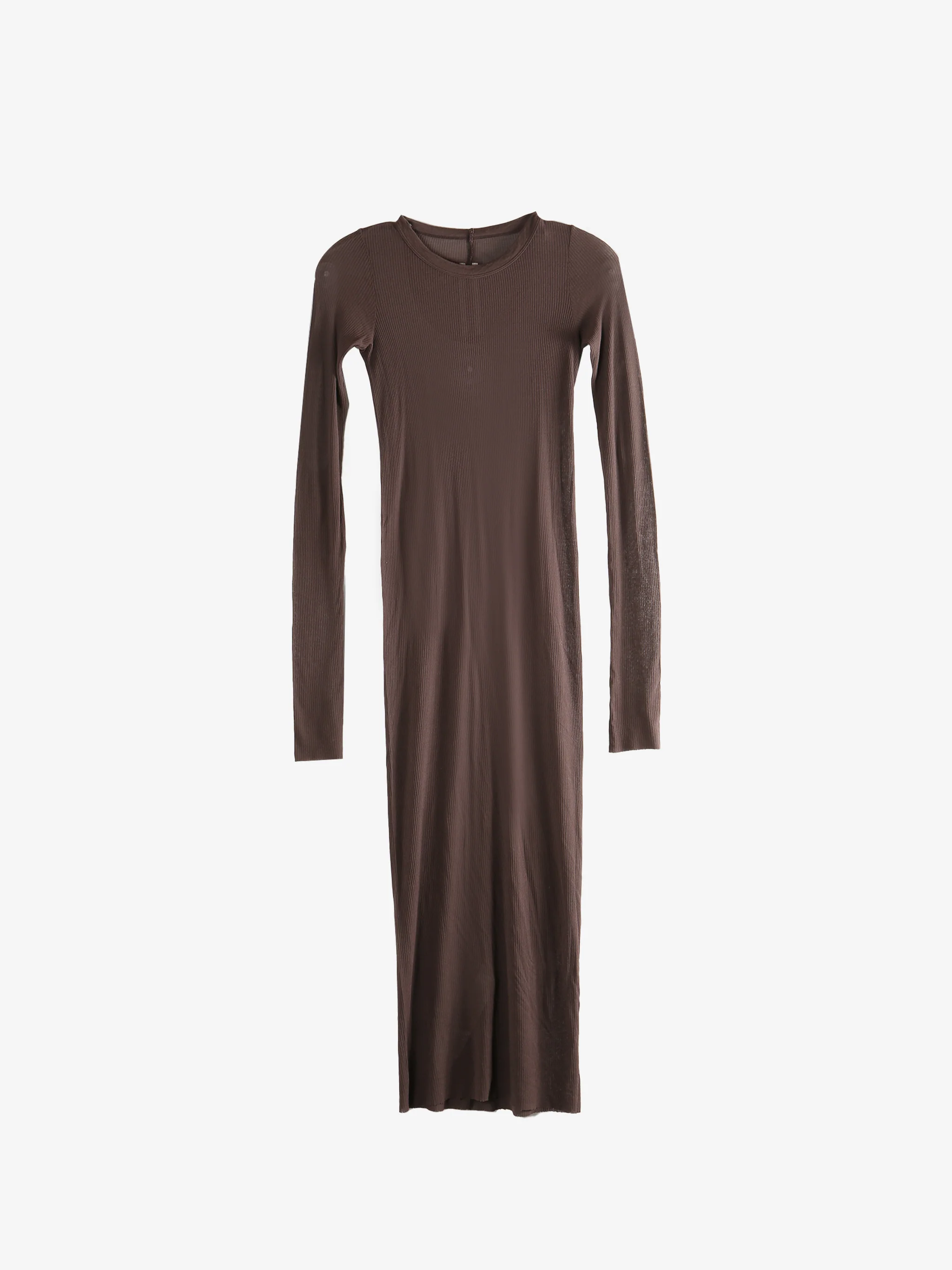 RICK OWENS - Women Rib LS Dress - Image 4
