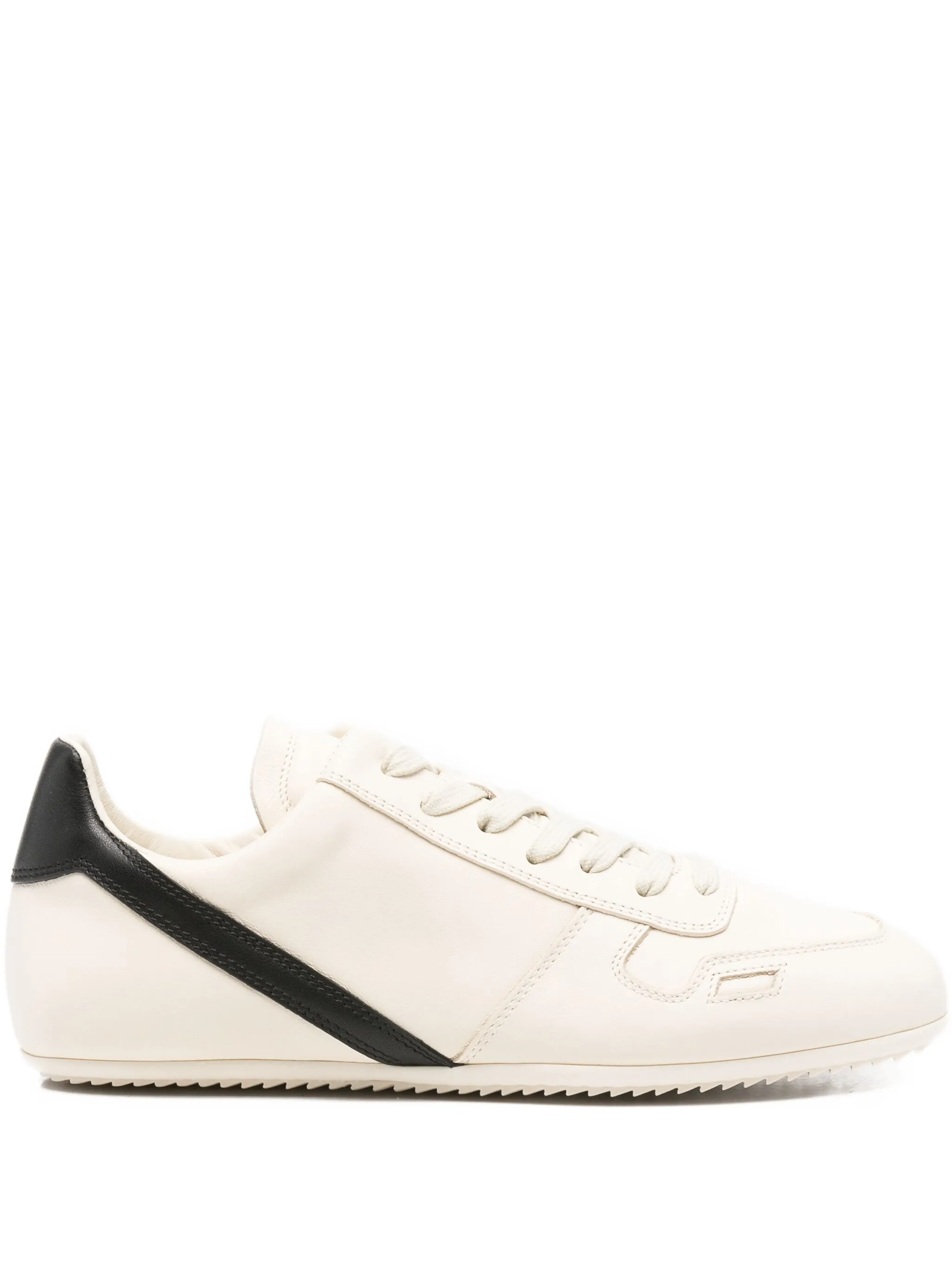 RICK OWENS - Women Leather Minimal Sneakers
