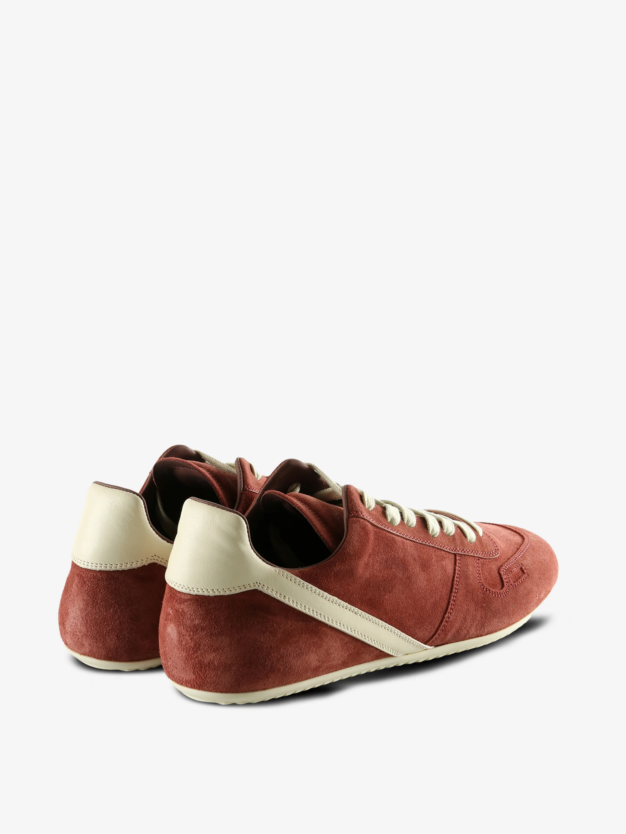 RICK OWENS - Women Scarpe In Pelle Minimal Sneakers - Image 3