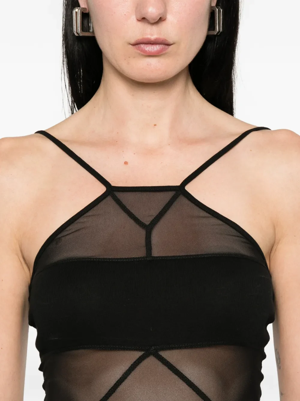 RICK OWENS - Women Sl Combo Top - Image 4