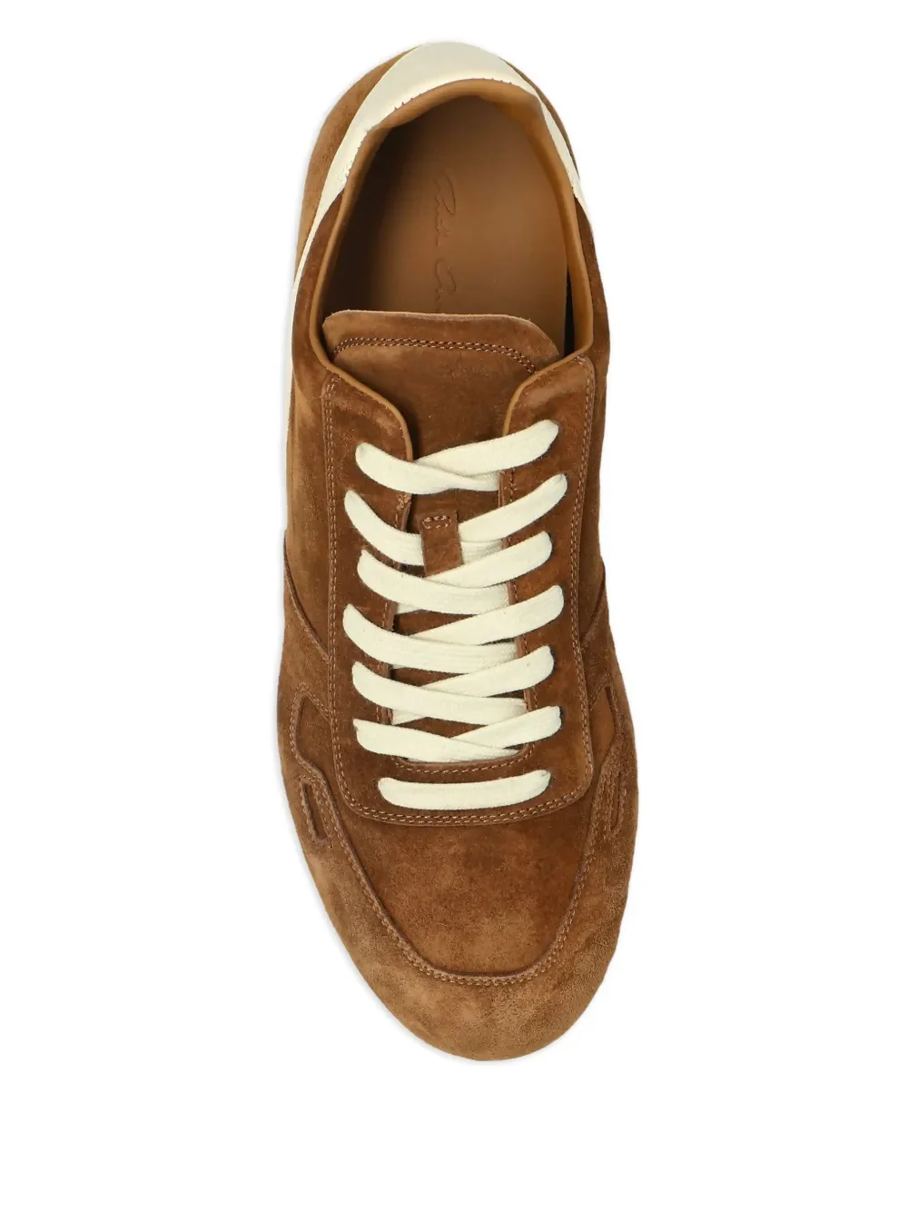 RICK OWENS - Women Suede Minimal Sneaks - Image 3