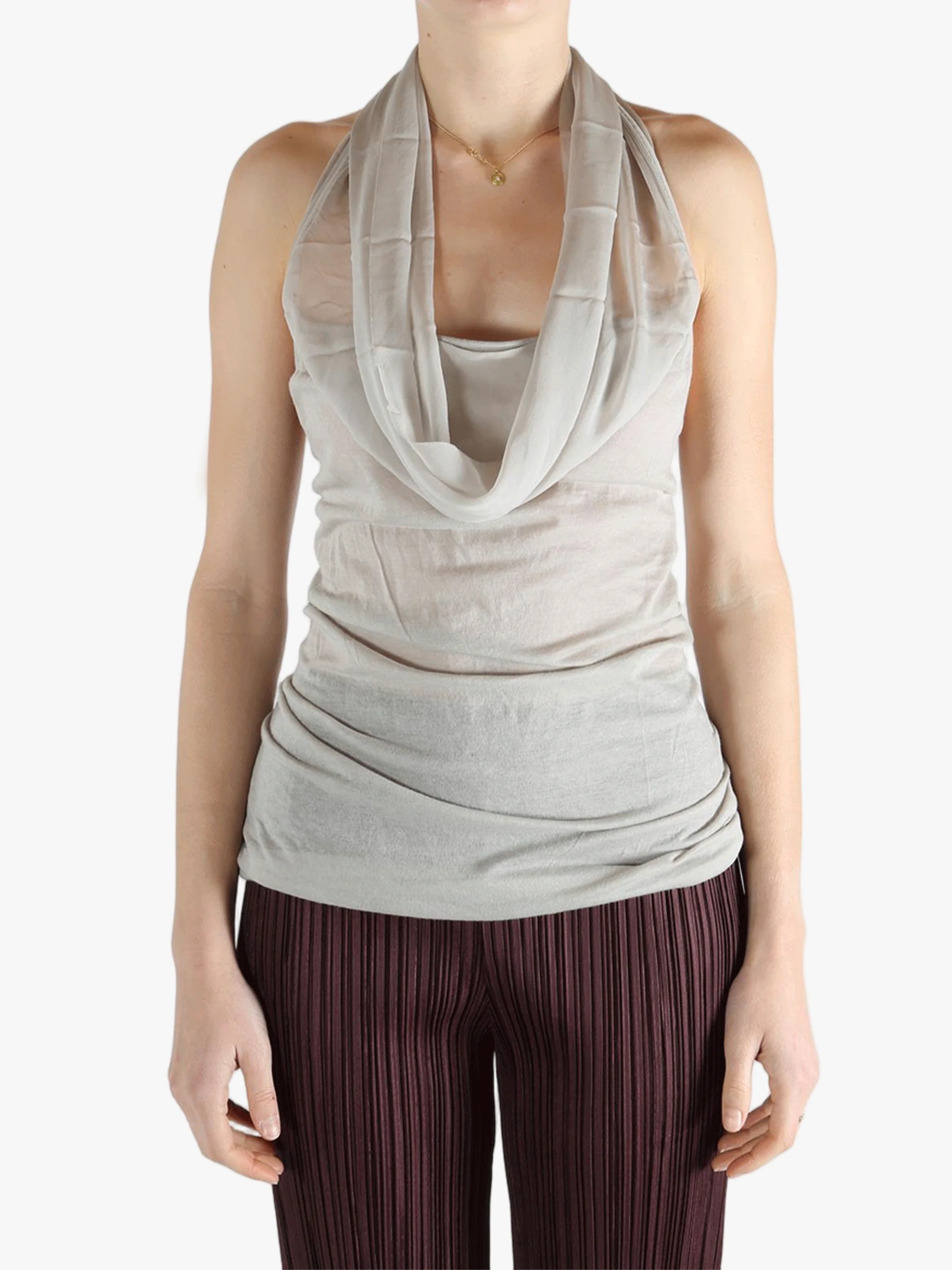 RICK OWENS - Women Sunburn Halter Top