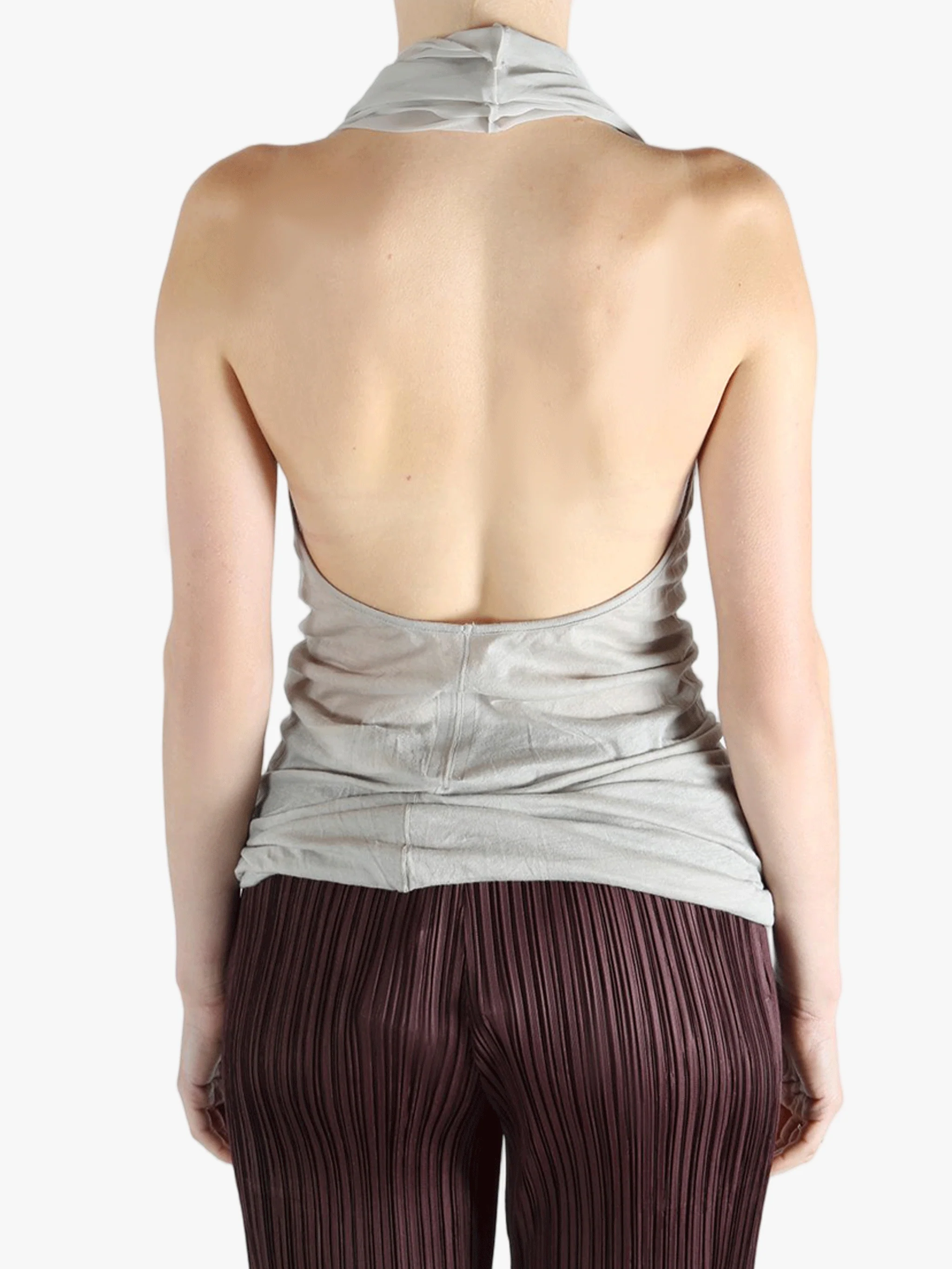 RICK OWENS - Women Sunburn Halter Top - Image 3