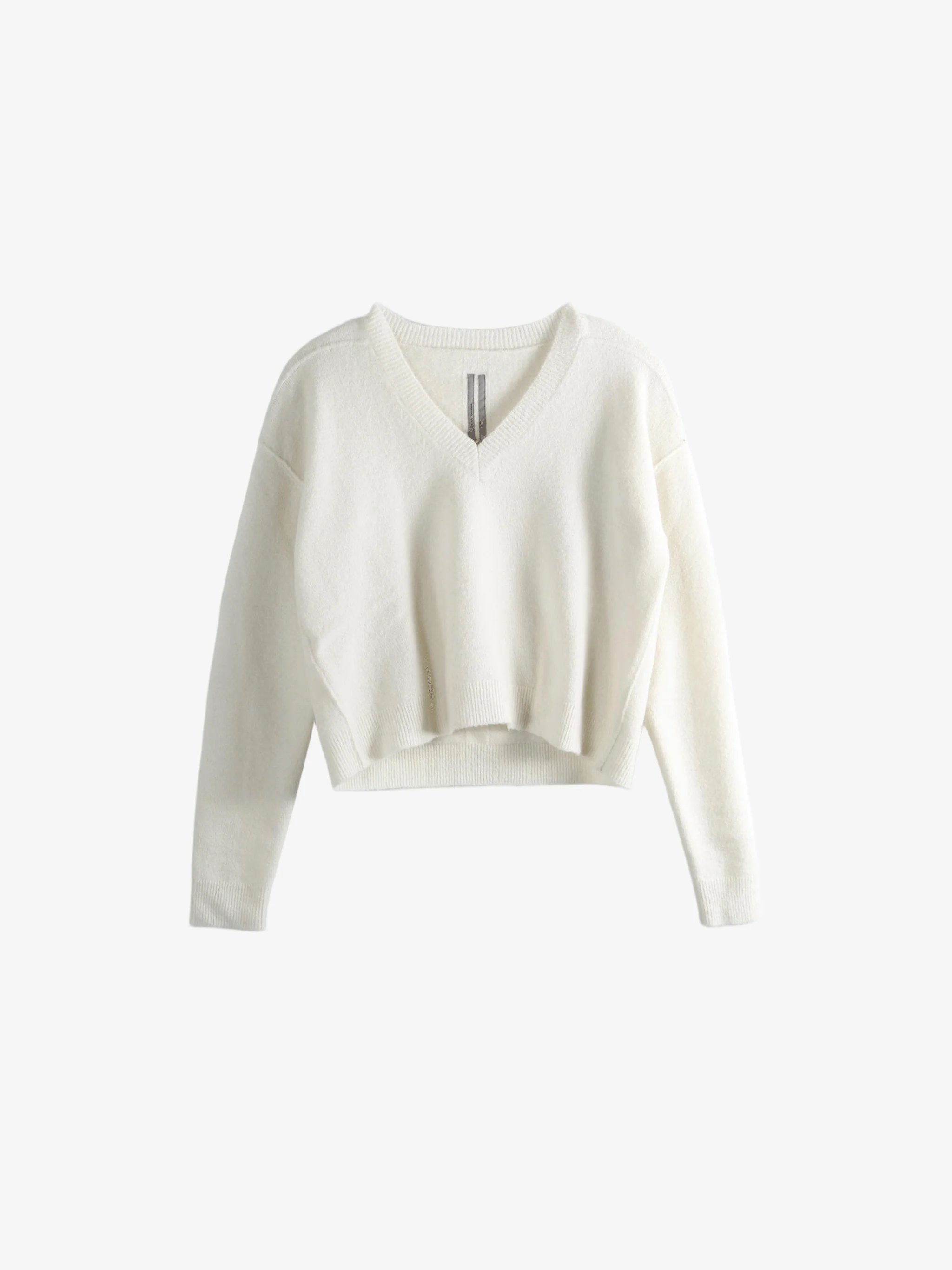 RICK OWENS - Women Tommy V Neck Sweater - Image 5