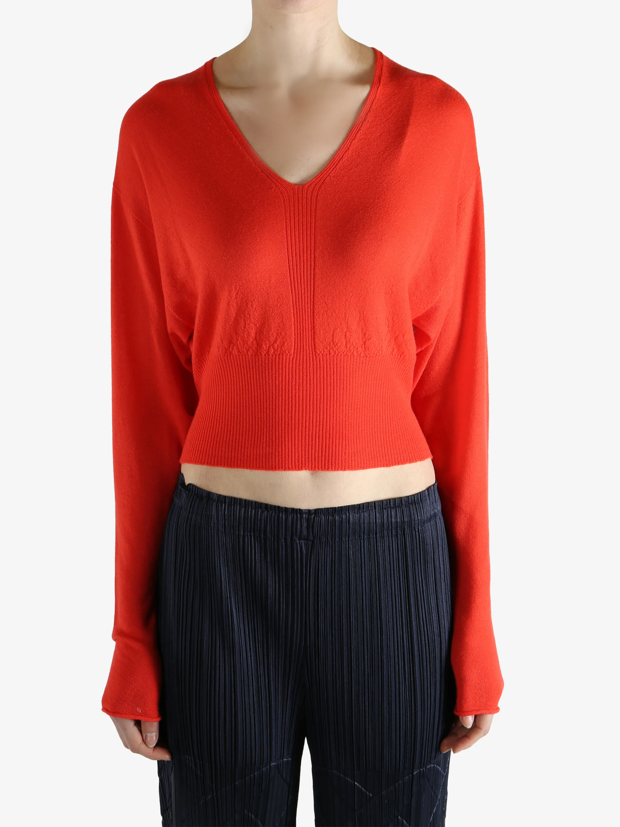 RICK OWENS - Women V Cropped Top