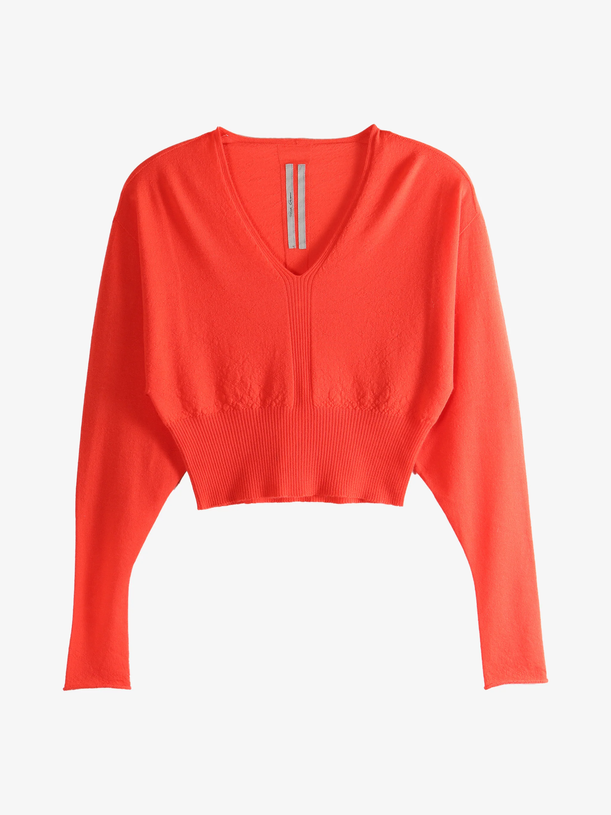 RICK OWENS - Women V Cropped Top - Image 4