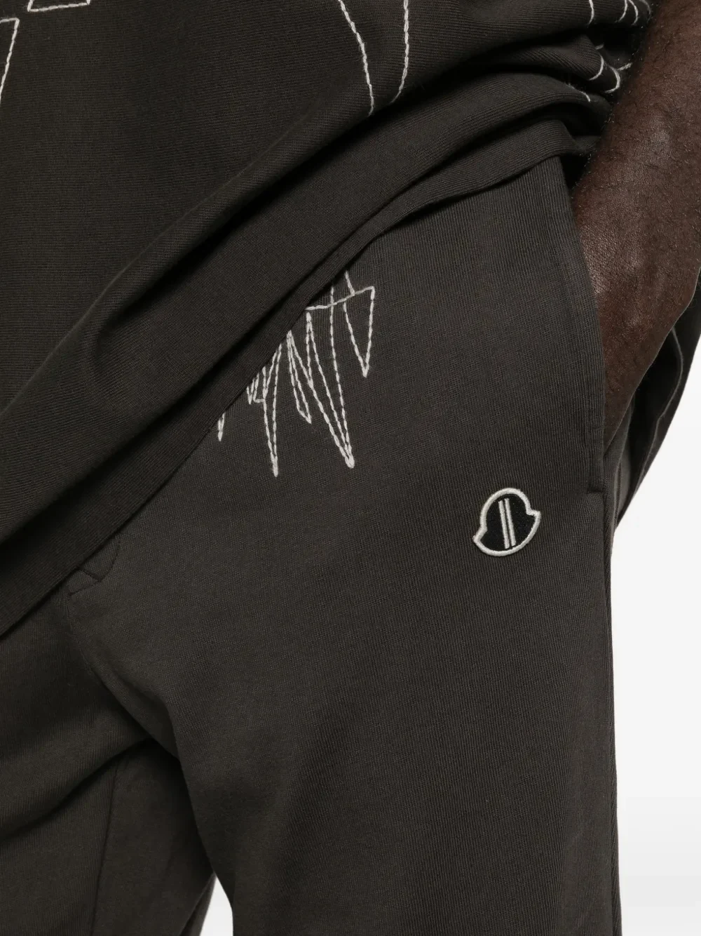 RICK OWENS X MONCLER - Men Knitted Pants - Image 4