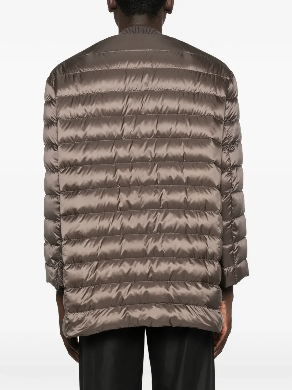 RICK OWENS X MONCLER - Men Woven Flight Parka Jacket - Image 3