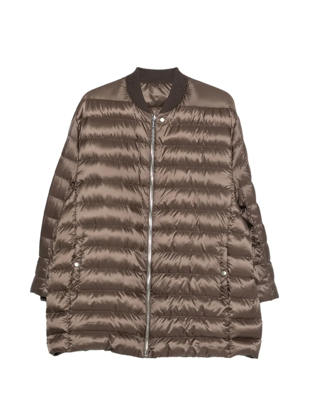 RICK OWENS X MONCLER - Men Woven Flight Parka Jacket - Image 5