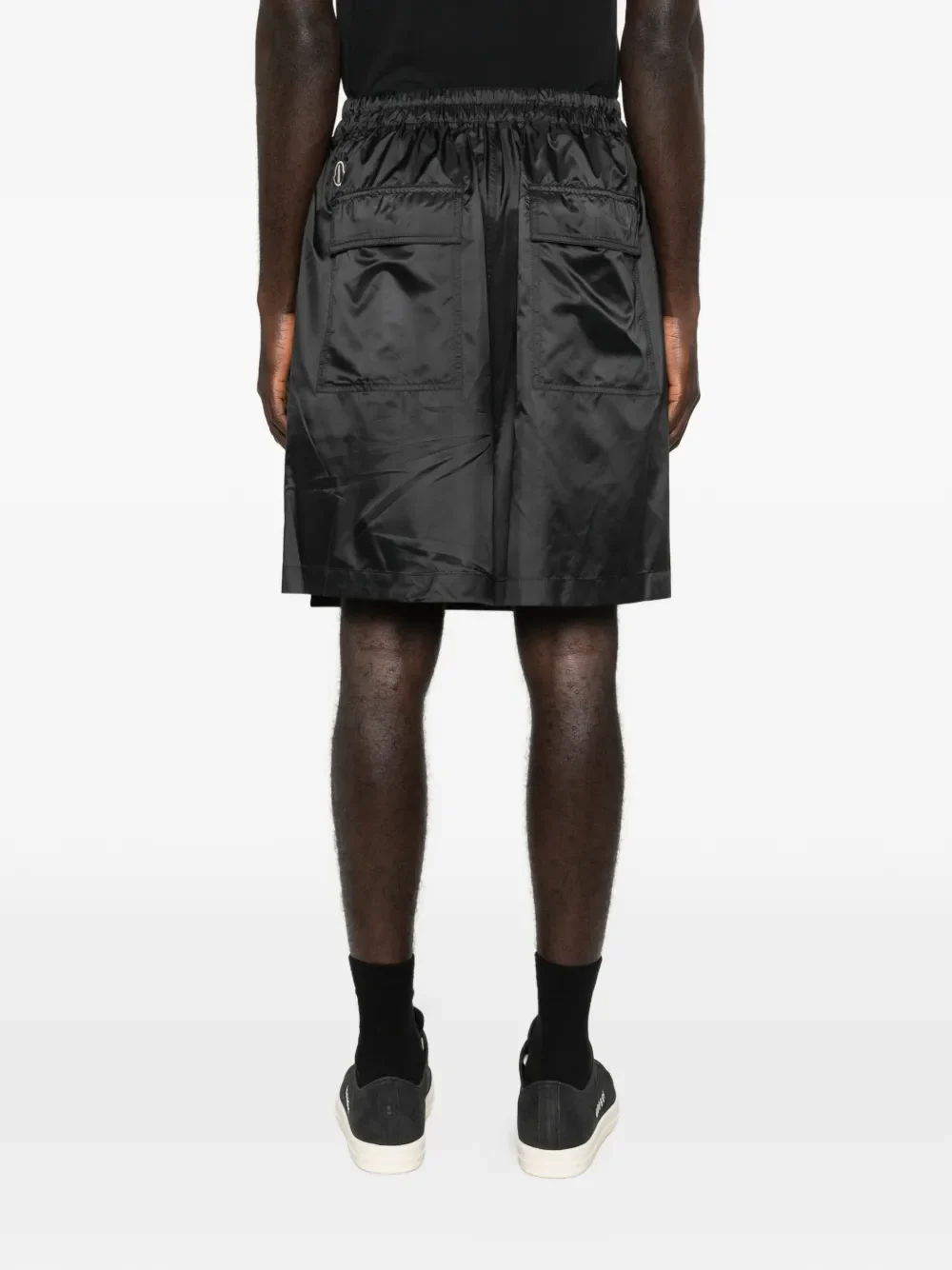 RICK OWENS X MONCLER - Unisex Woven Kilt Shorts - Image 4