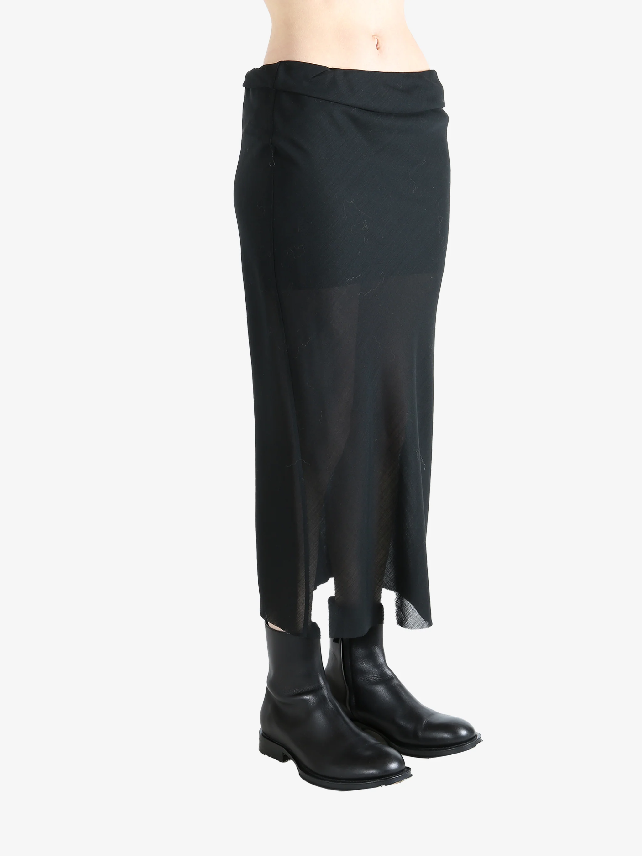 RIER - Women Bias Draped Skirt - Image 2