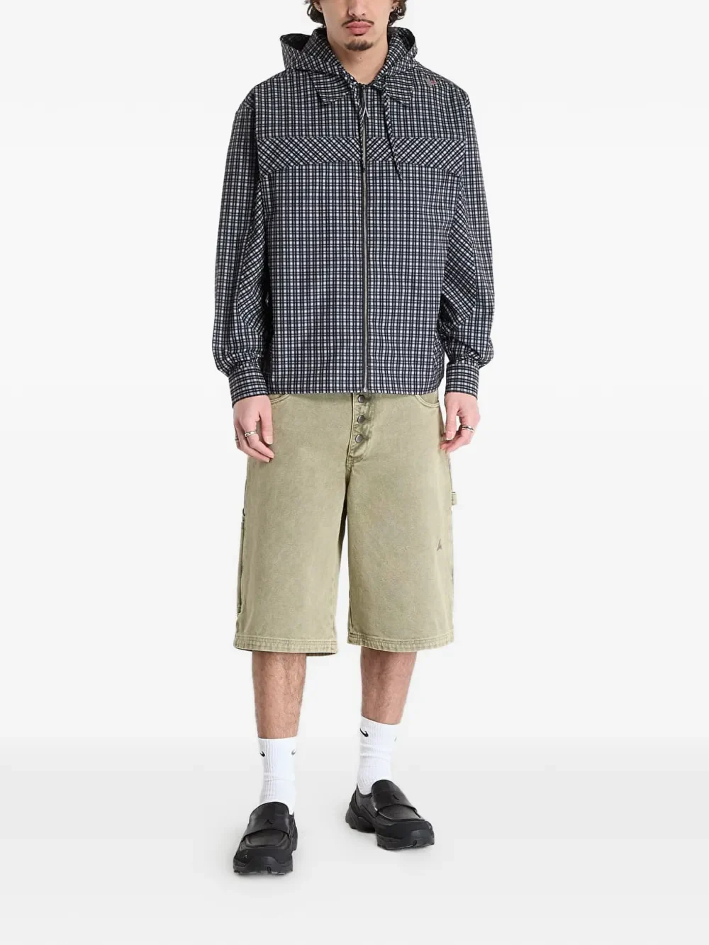ROA - Men Ash Canvas Shorts - Image 4