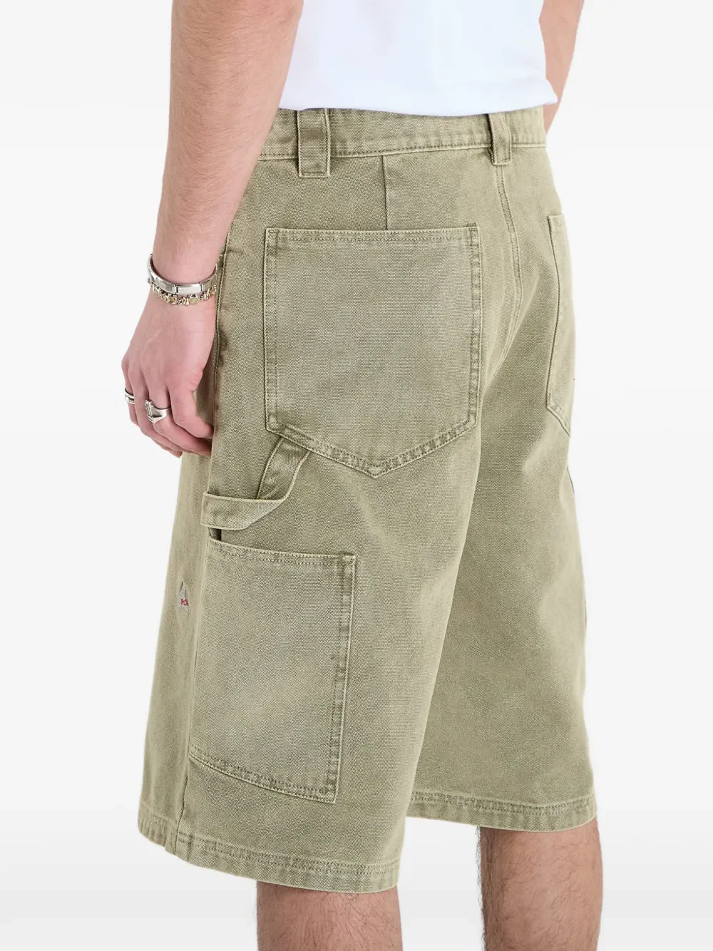 ROA - Men Ash Canvas Shorts - Image 5