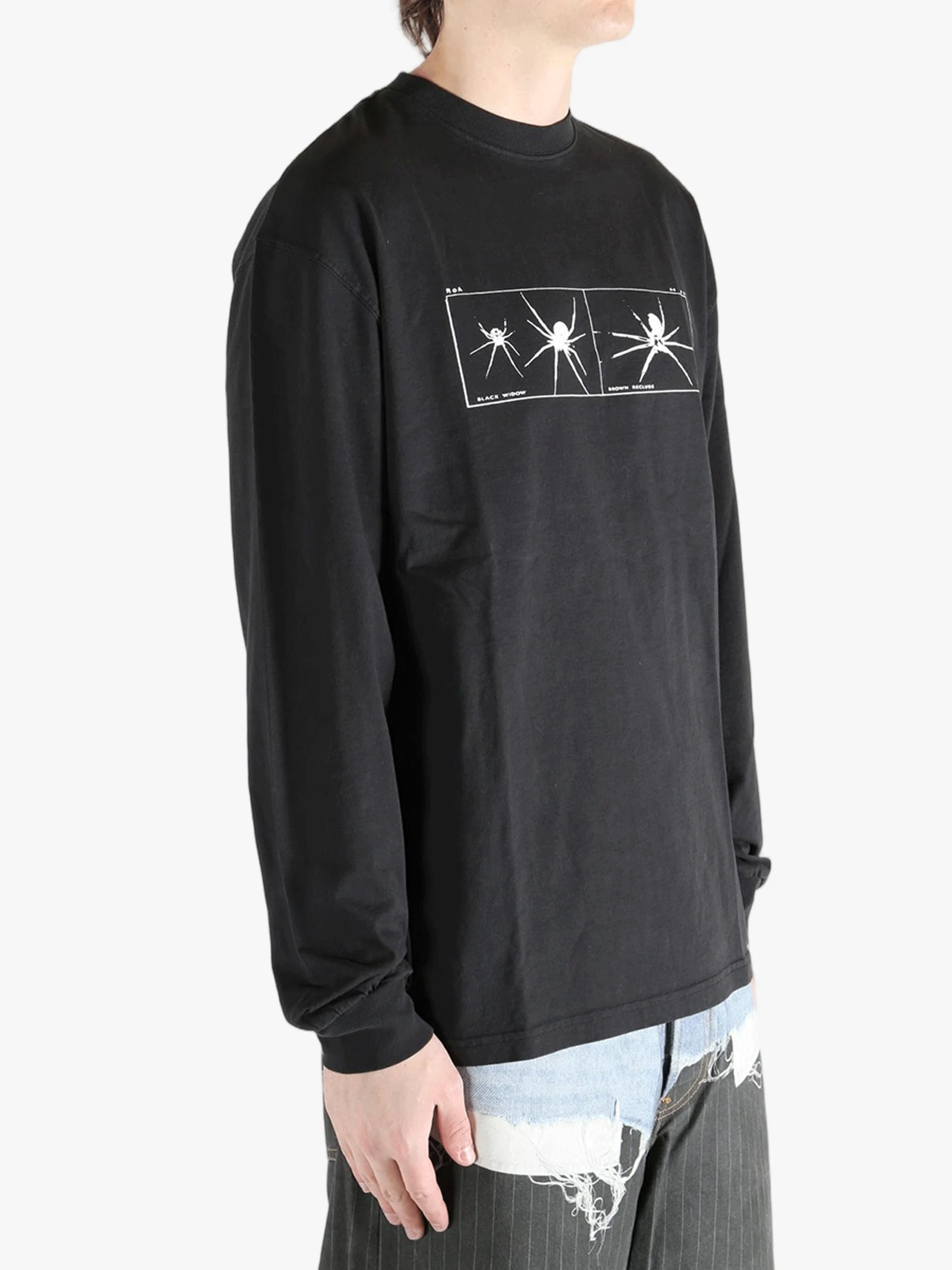ROA - Men Violino Long Sleeve T-Shirts - Image 2