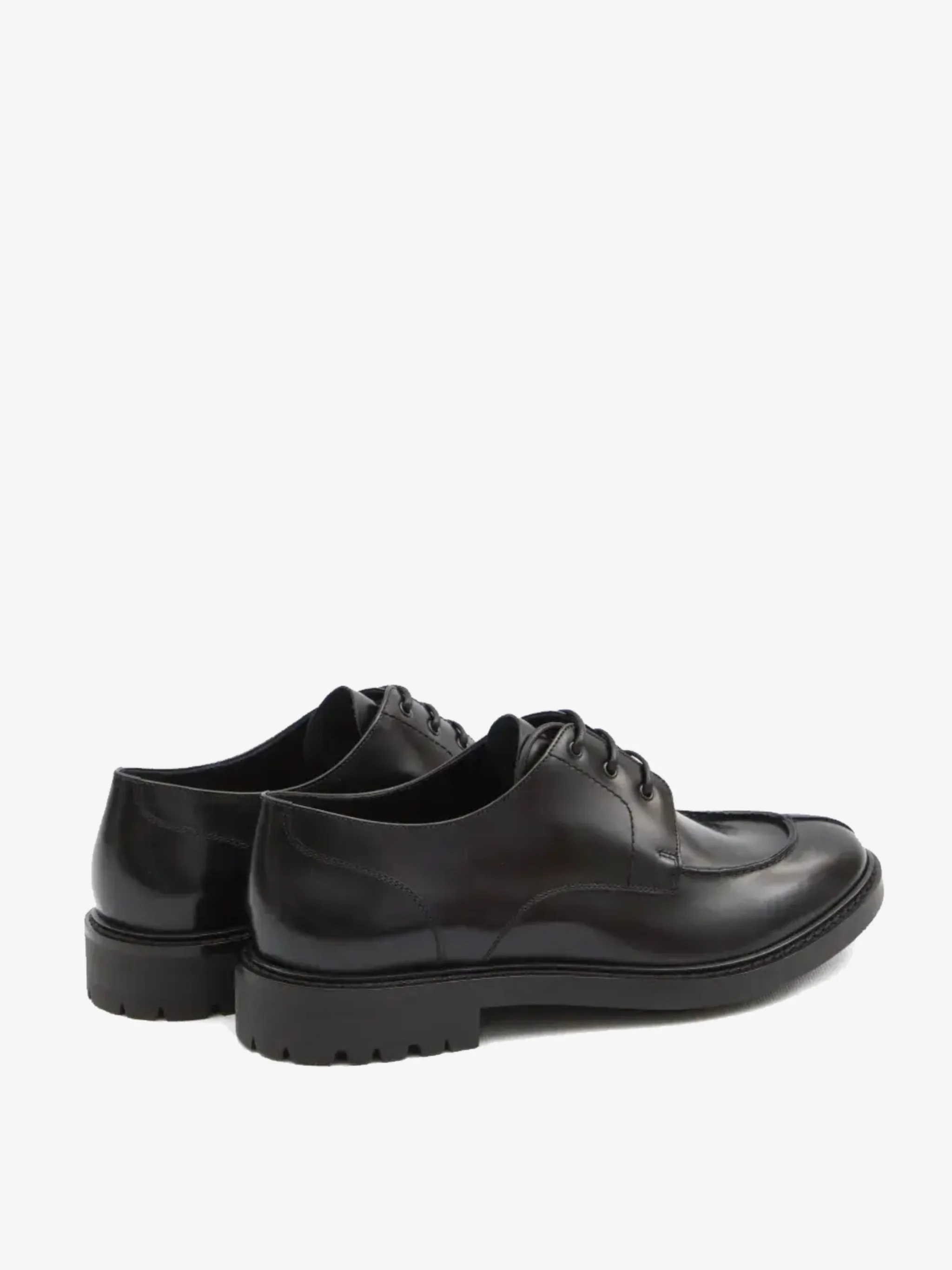 SAINT LAURENT - Men 20mm Linen-Blend Derby Shoes - Image 4