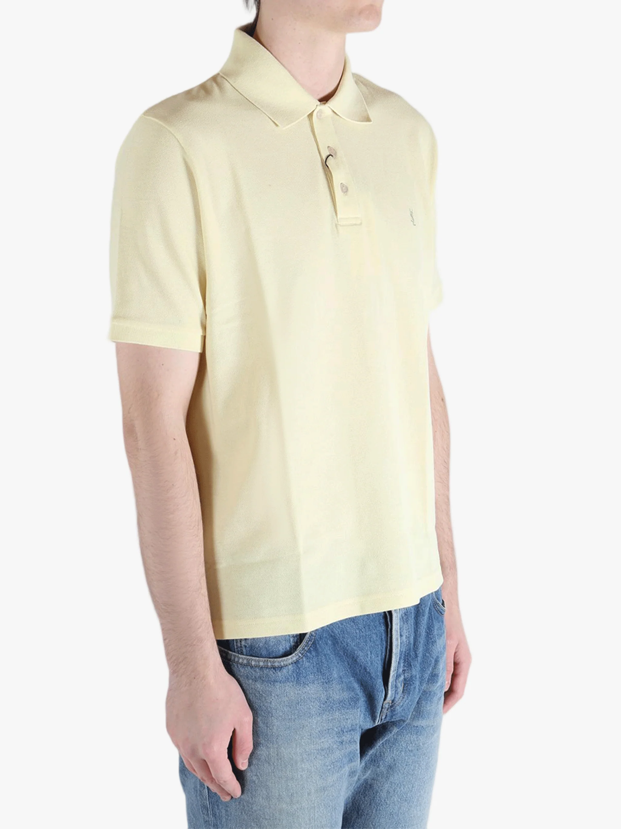 SAINT LAURENT - Men Classique Bande Polo - Image 2