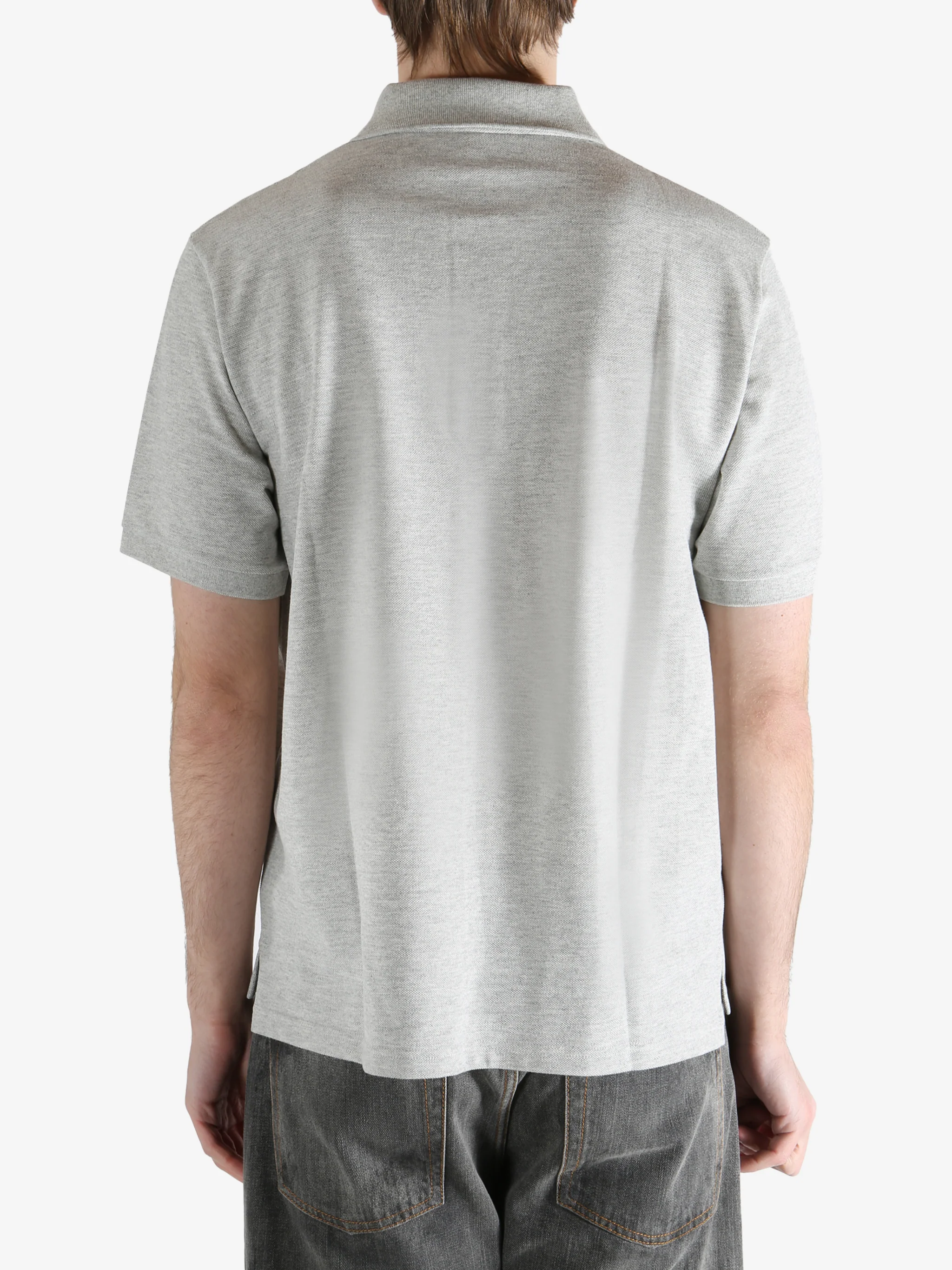 SAINT LAURENT - Men Classique Bande Polo - Image 3
