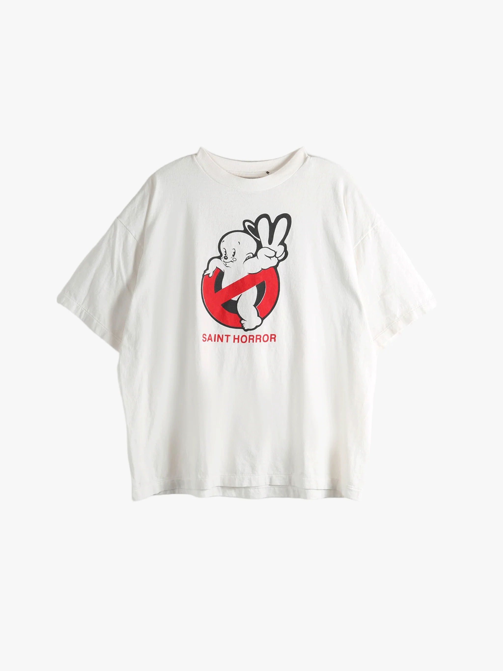 SAINT MXXXXXX - Men Saint Horror Short Sleeve T-Shirt - Image 4