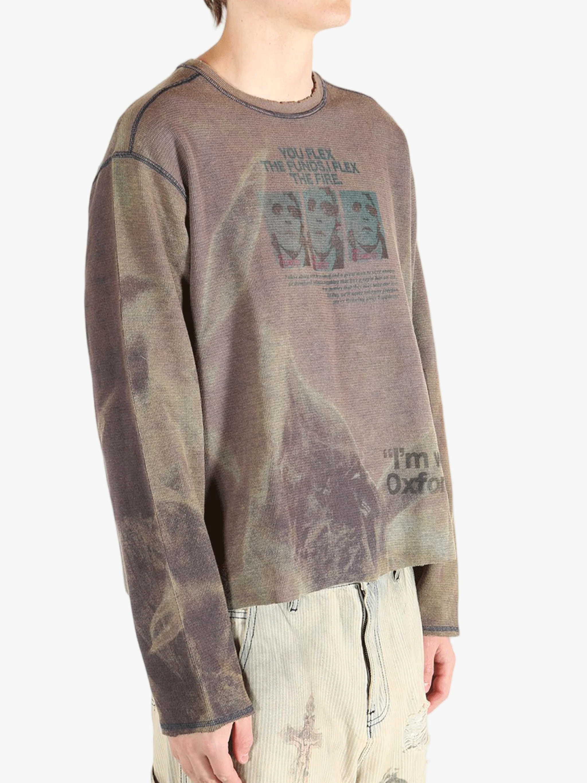 SAITOS - Men Batman In Golden Age L/S Top - Image 2