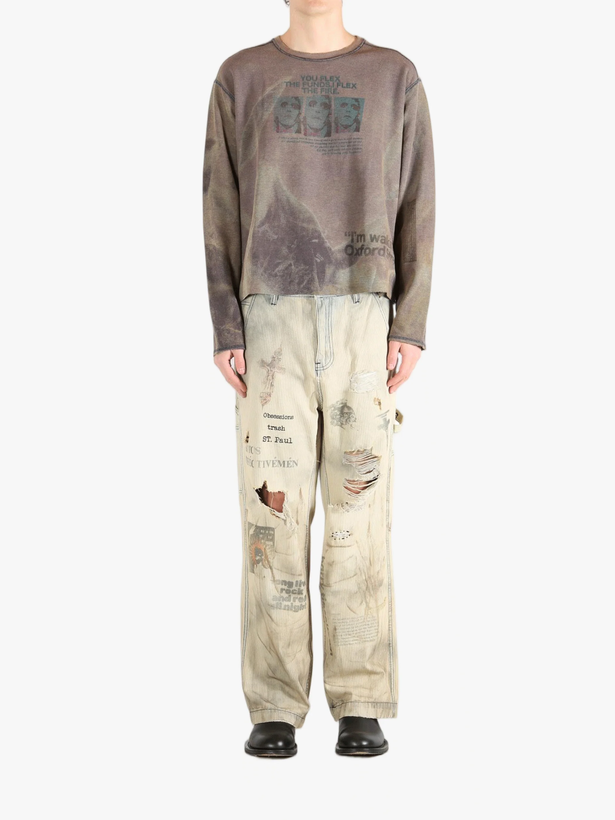 SAITOS - Men Batman In Golden Age L/S Top - Image 4