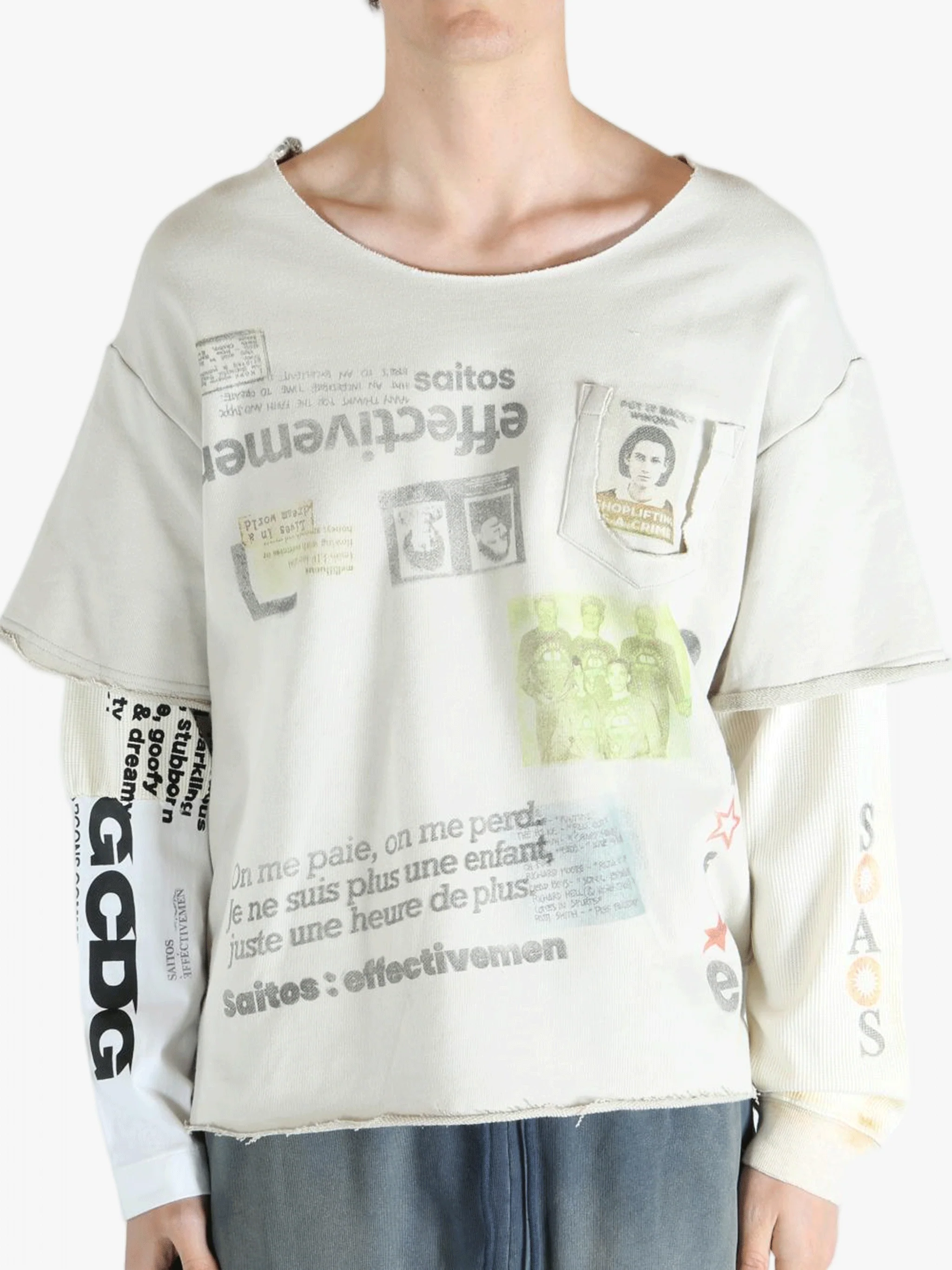 SAITOS - Men CDG Long Sleeve