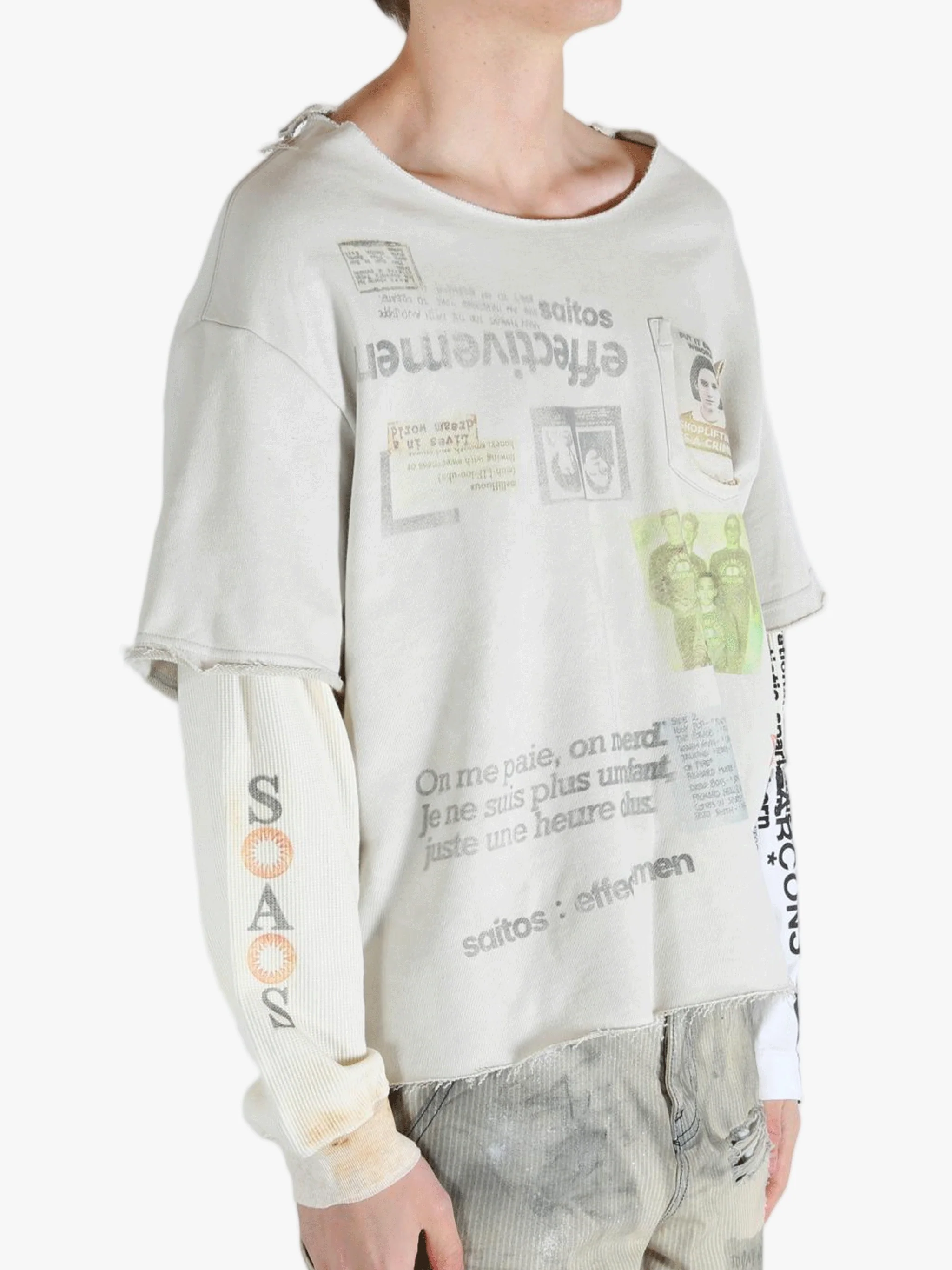 SAITOS - Men CDG Long Sleeve - Image 2