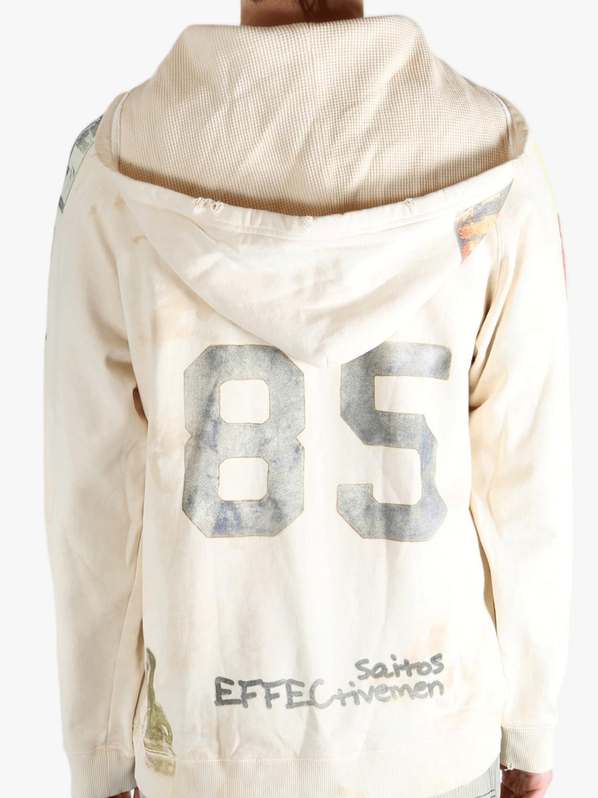 SAITOS - Men Long Live Rock Zip Hoodie - Image 3