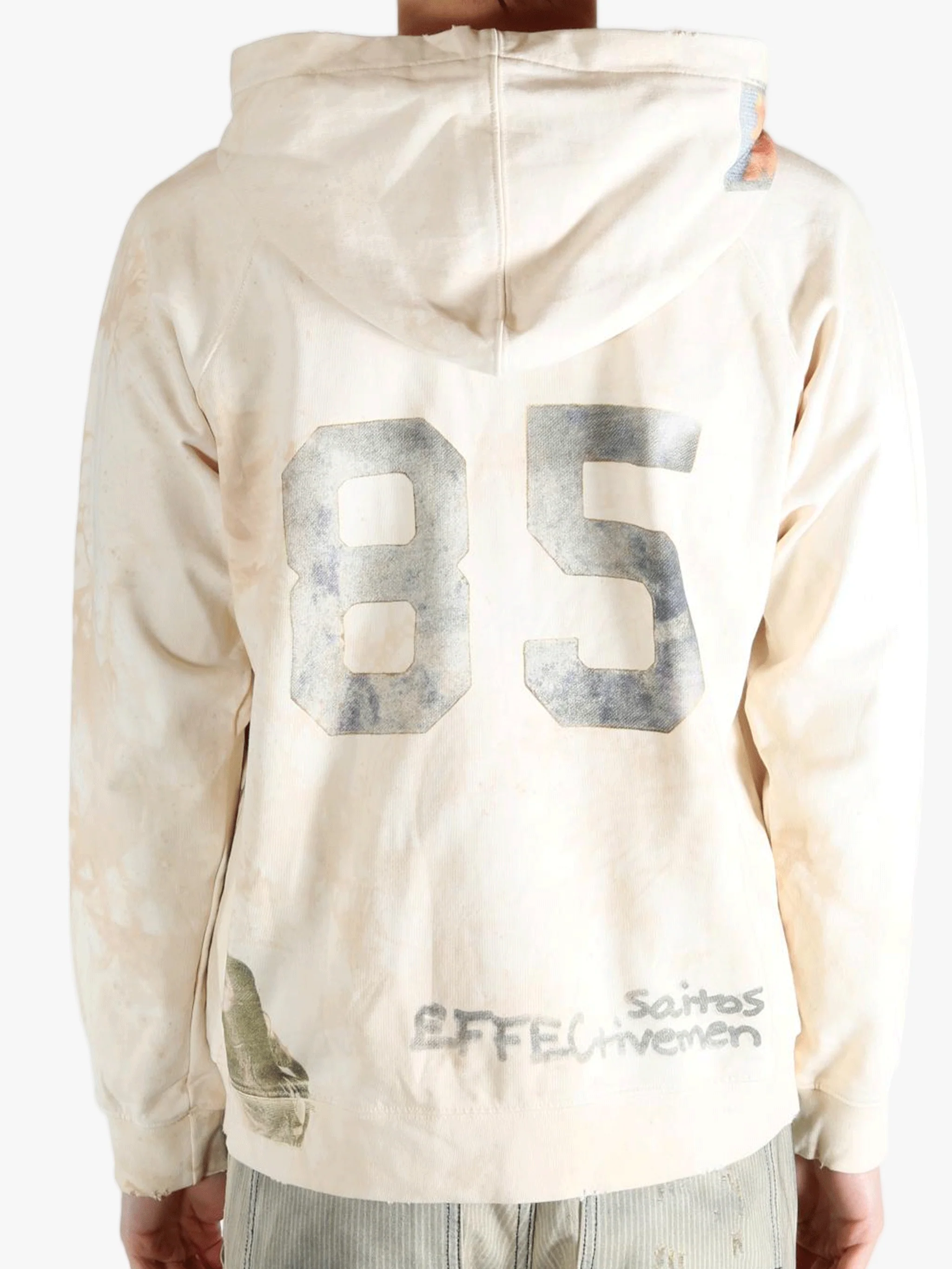 SAITOS - Men Long Live Rock Zip Hoodie - Image 3