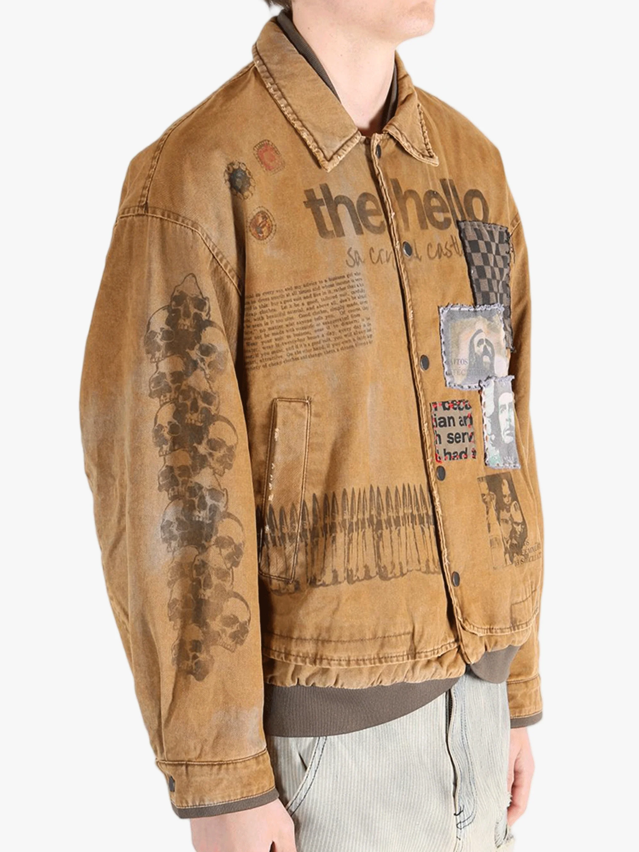 SAITOS - Men Soft Core Old Jacket - Image 2