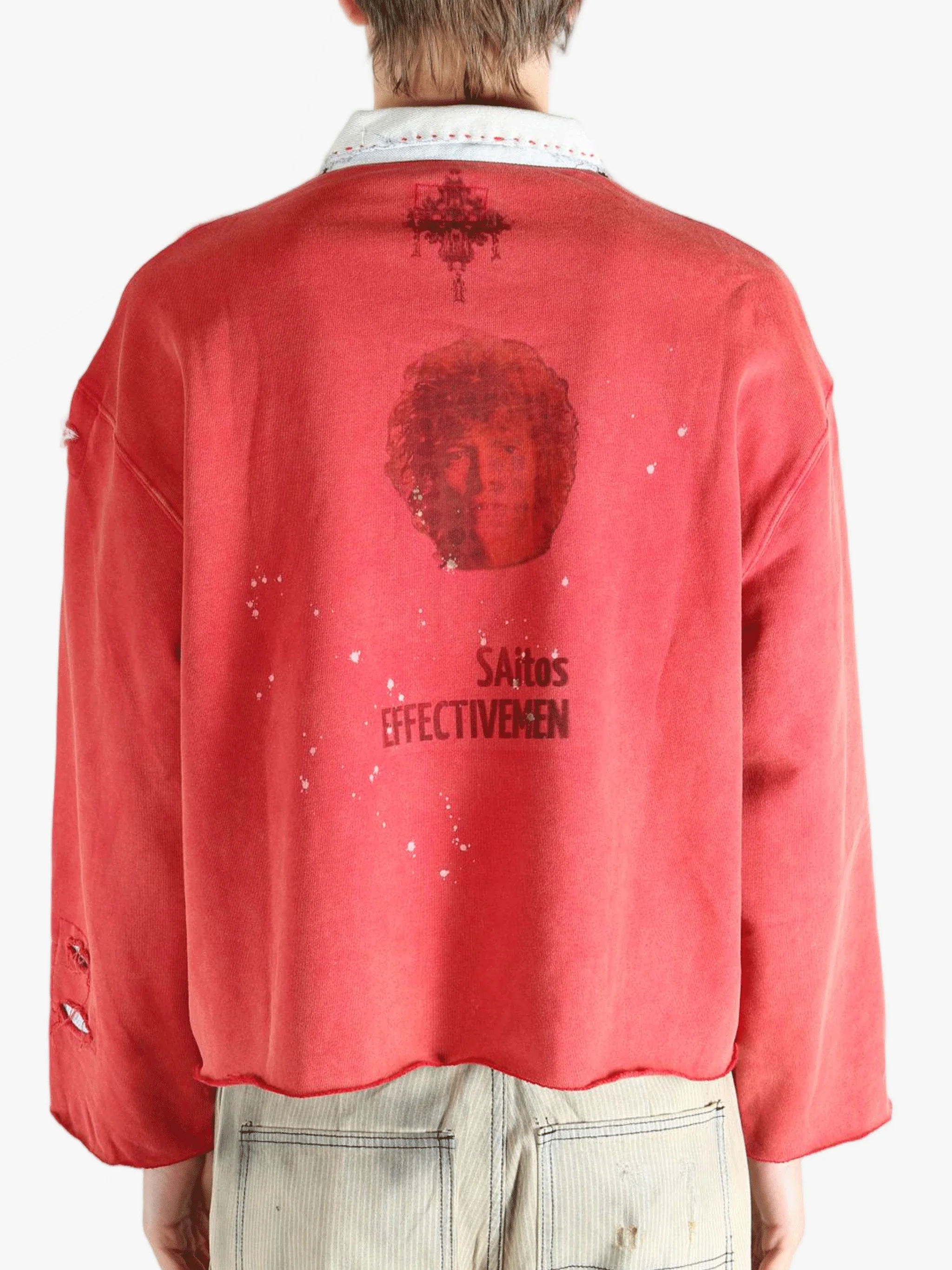 SAITOS - Men Starman Half Zip Sweater - Image 3