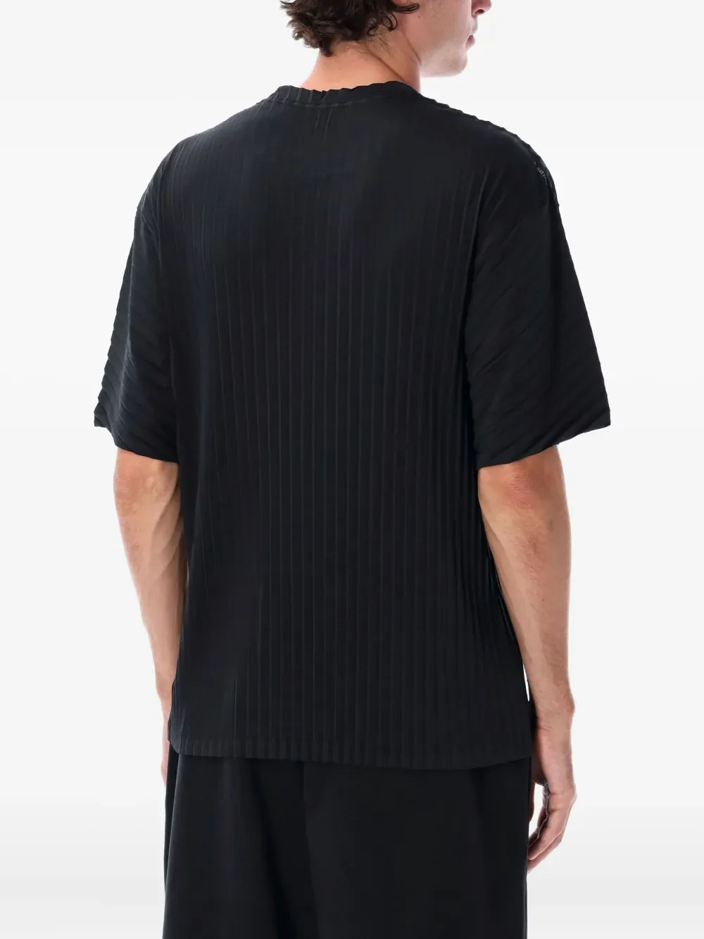 SATISFY - Men Auralite Pleated T-Shirt - Image 2