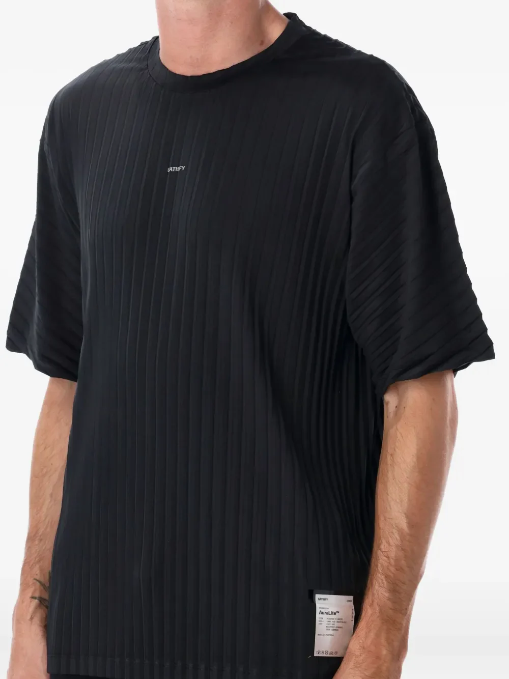 SATISFY - Men Auralite Pleated T-Shirt - Image 3