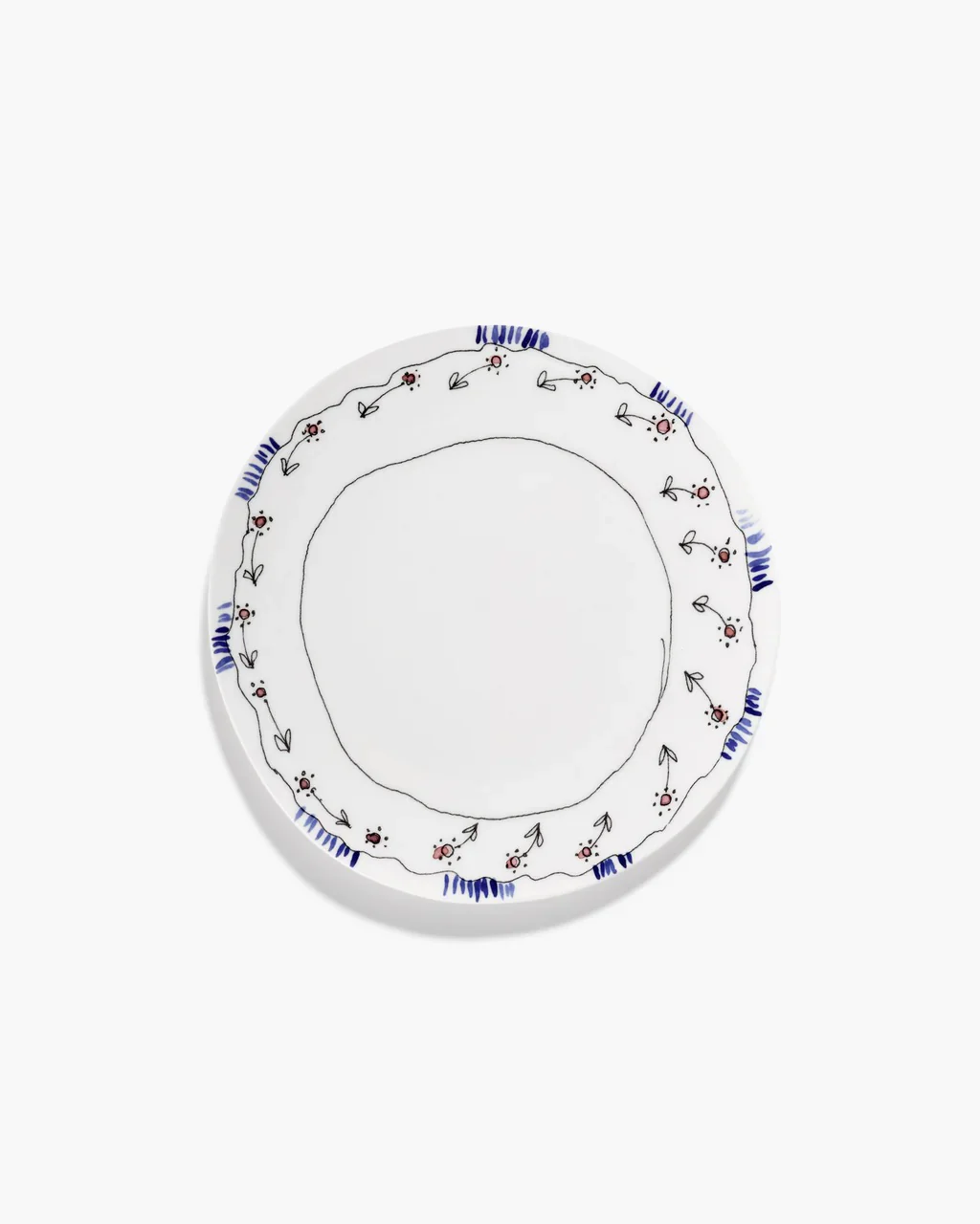 SERAX X MARNI - Anemone Milk Plate M