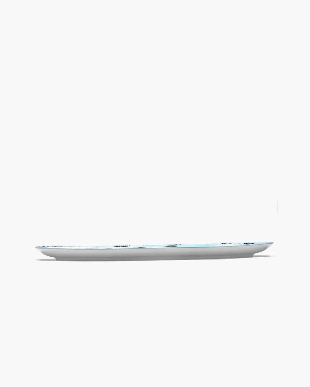 SERAX X MARNI - Camelia Aubergine Mf Oval Plate °2 Camelia Aubergine Mf - Image 4
