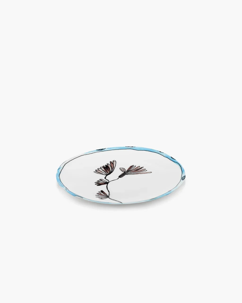 MARNI X SERAX - Camelia Aubergine Mf Starter Plate - Image 3