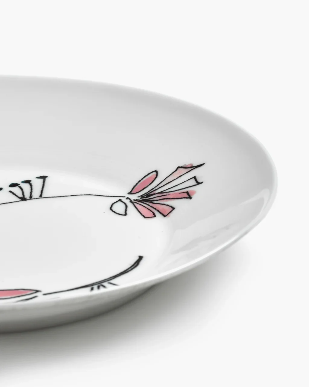 SERAX X MARNI - Fiore Rosa Mf Deep Plate - Image 4