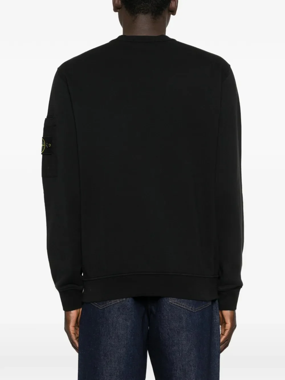 STONE ISLAND - Men Basic Crew Neck Sweatshirt - Image 3