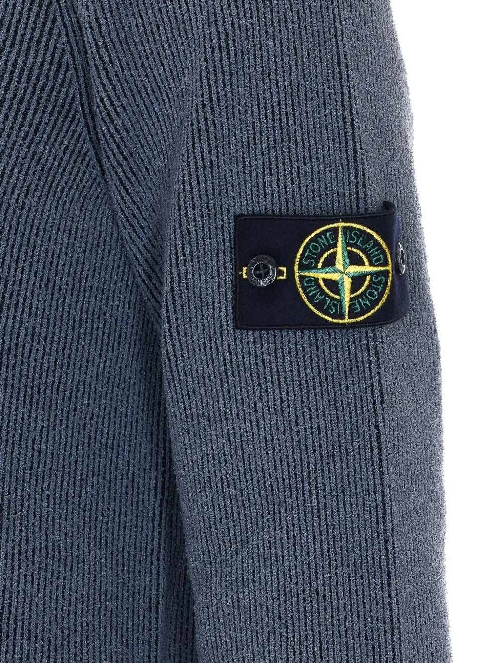 STONE ISLAND - Men Basic Crew Neck Sweatshirt - Image 3