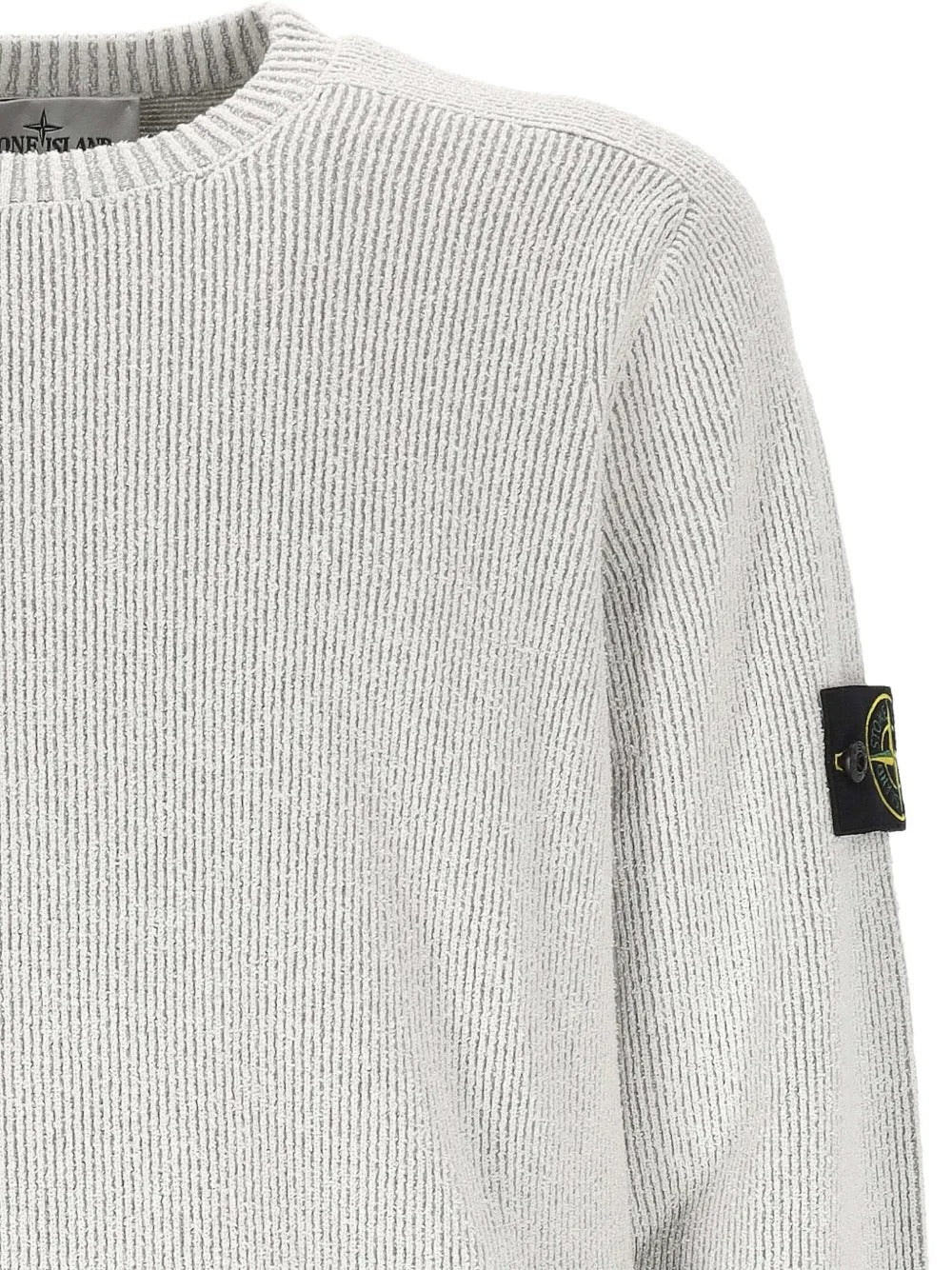 STONE ISLAND - Men Basic Crew Neck Sweatshirt - Image 3