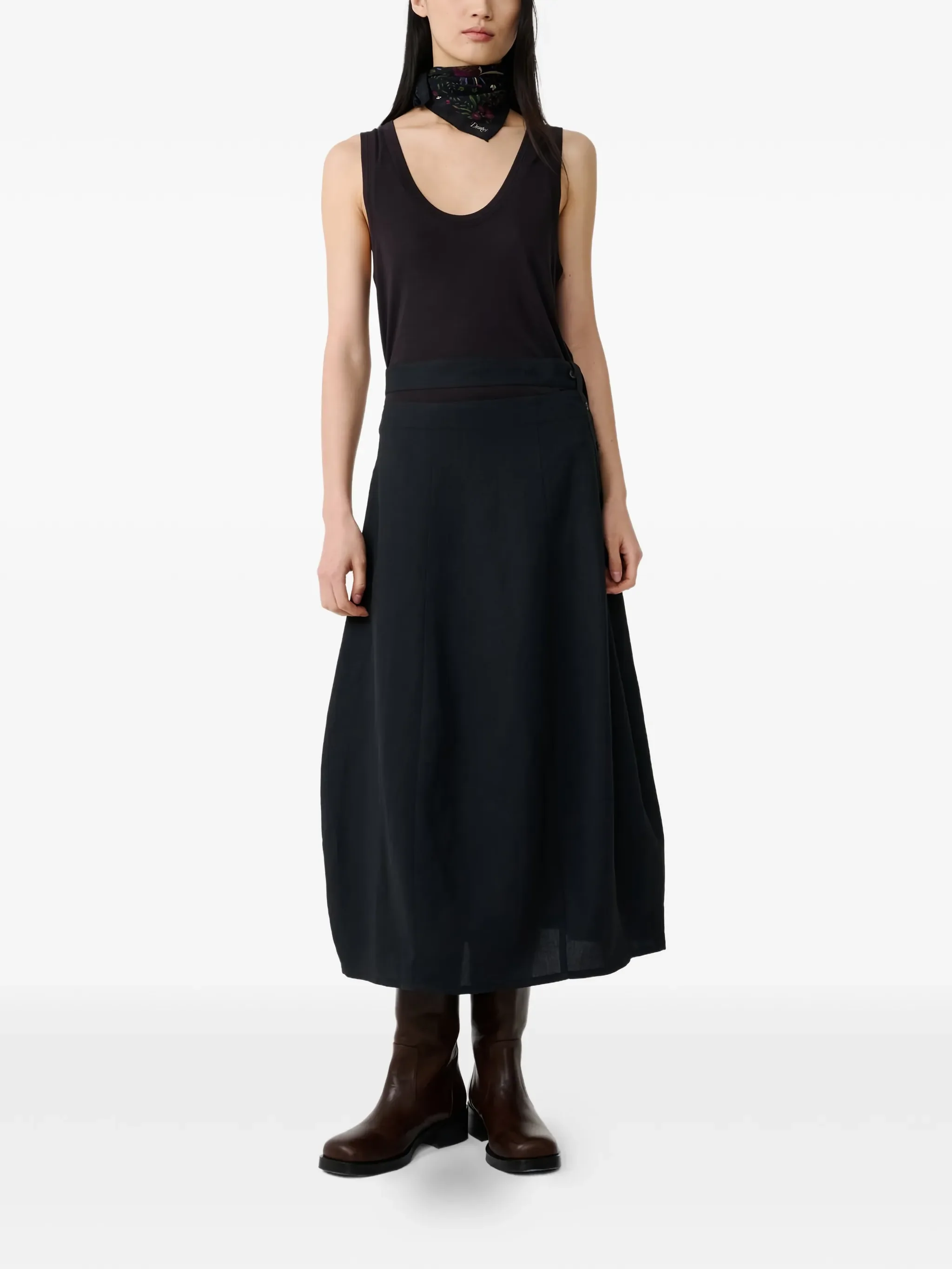 STUDIO NICHOLSON - Women Belt Wrap Skirt