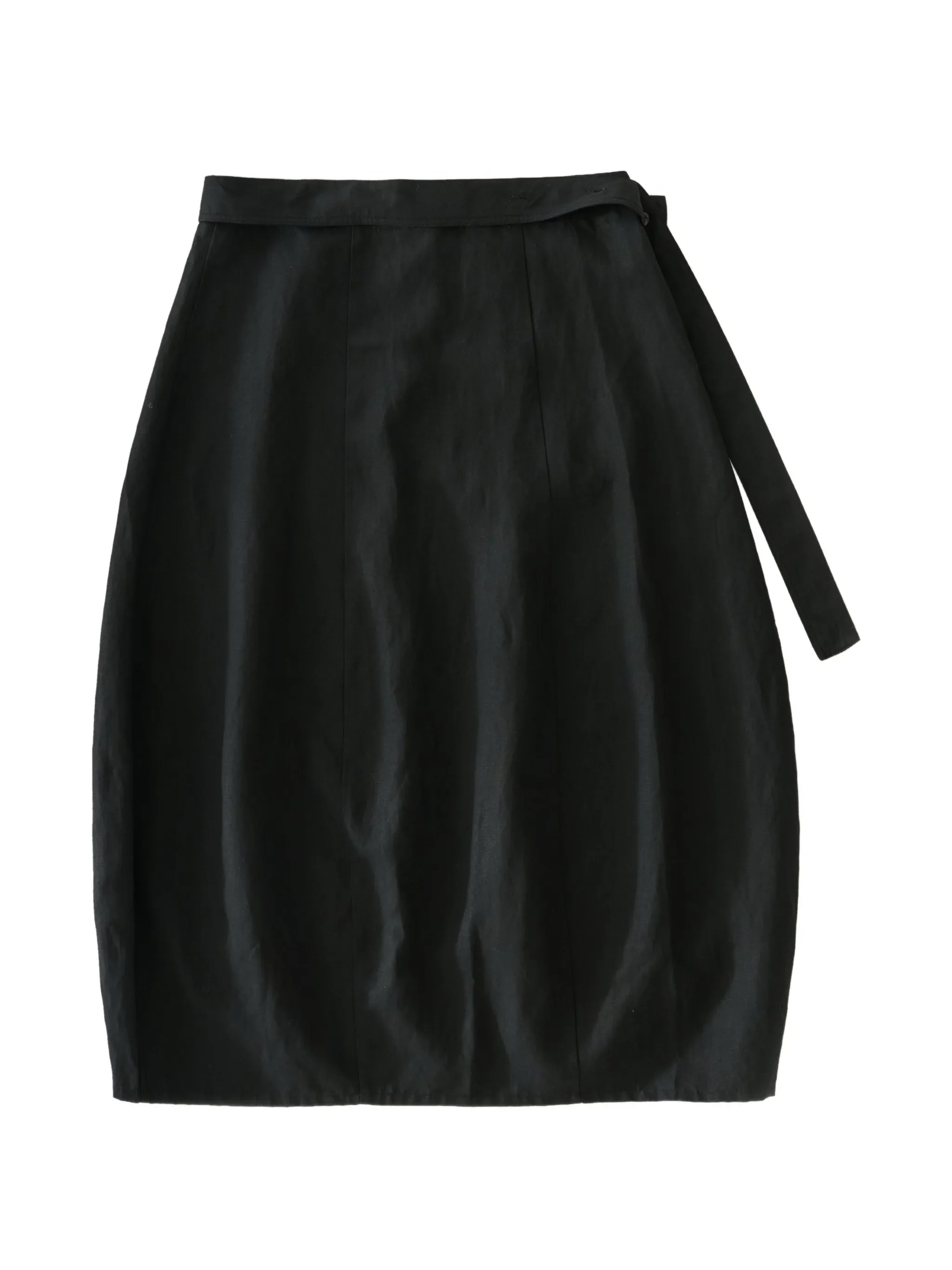 STUDIO NICHOLSON - Women Belt Wrap Skirt - Image 7