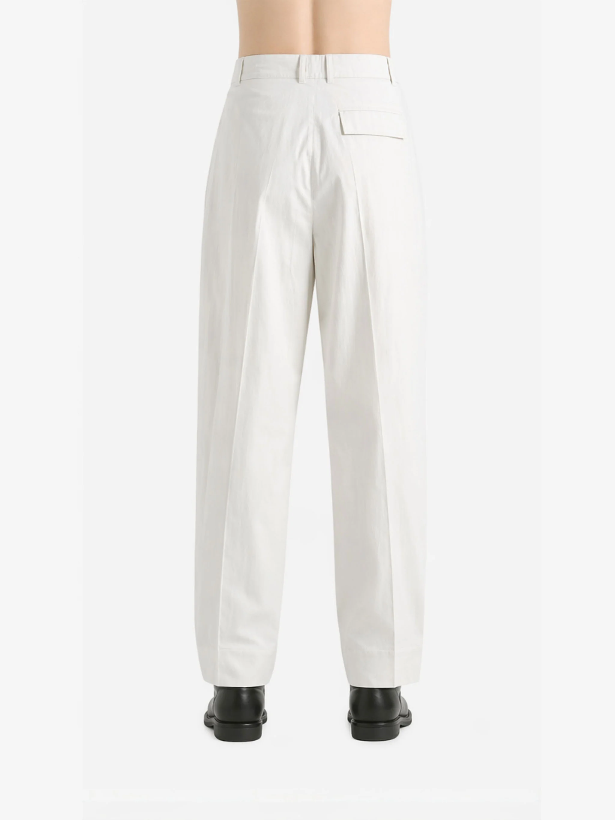 STUDIO NICHOLSON - Women  Double Pleat Front Pant - Image 3