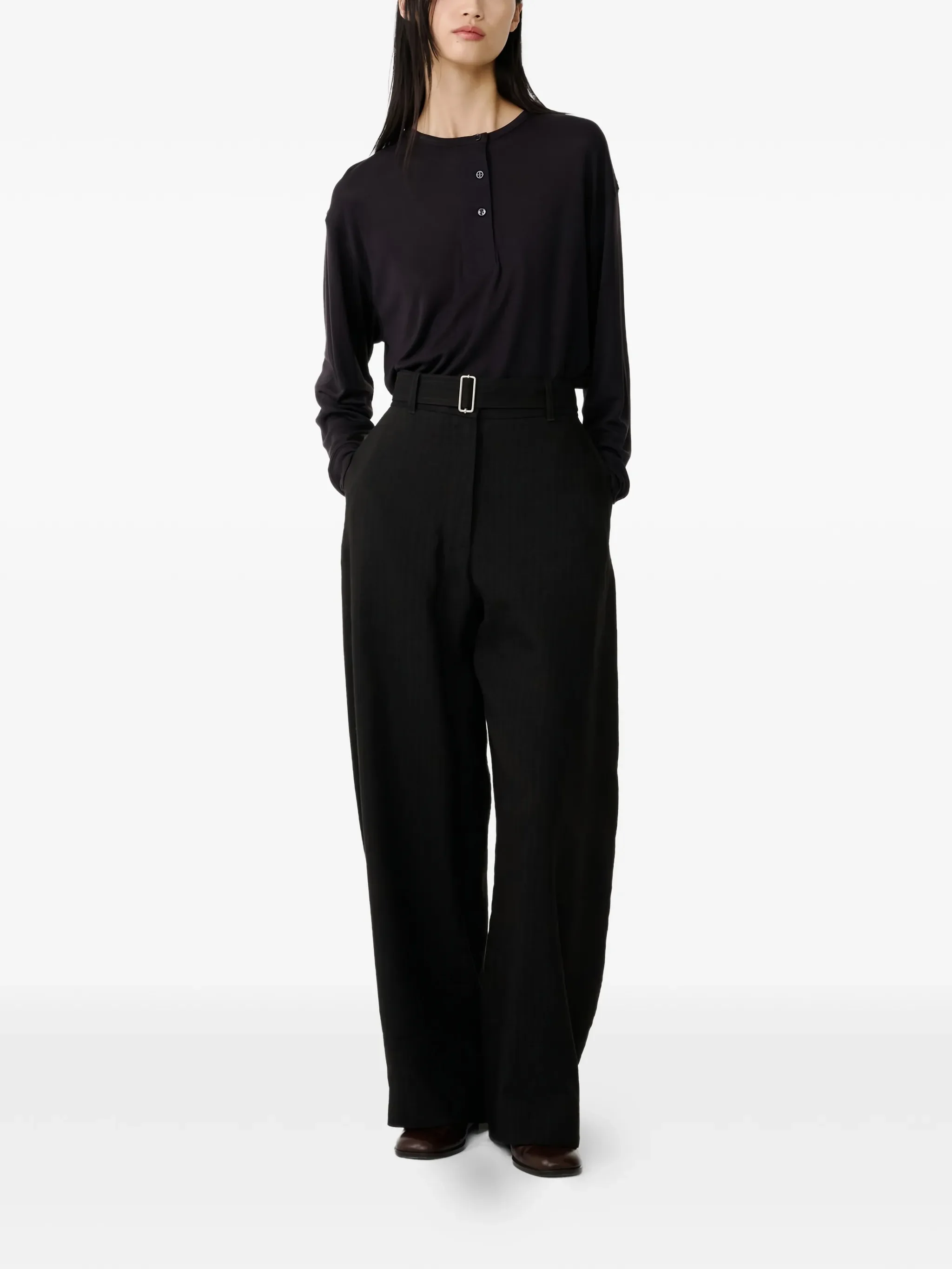 STUDIO NICHOLSON - Women  Double Pleat Pant