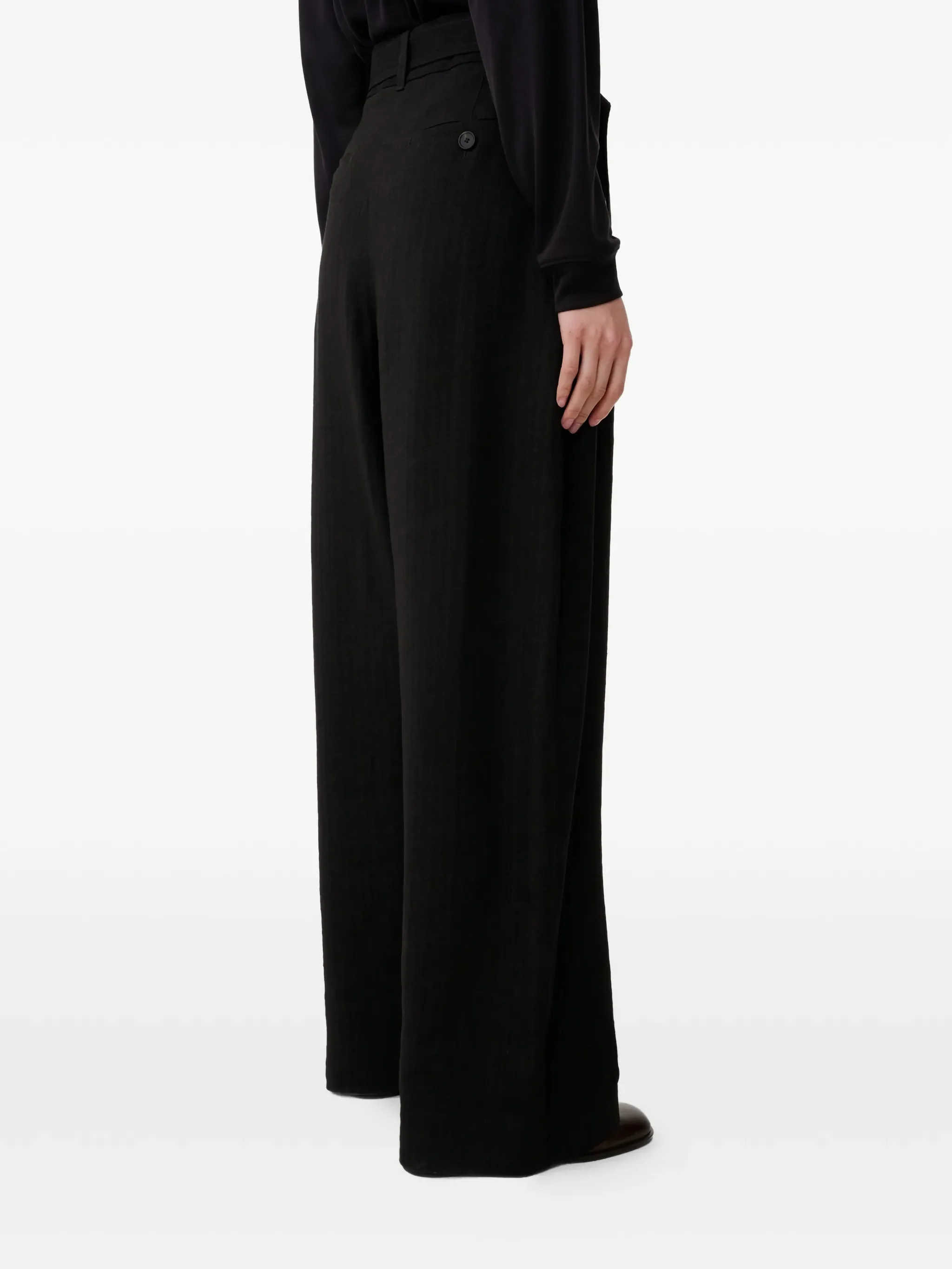 STUDIO NICHOLSON - Women  Double Pleat Pant - Image 4