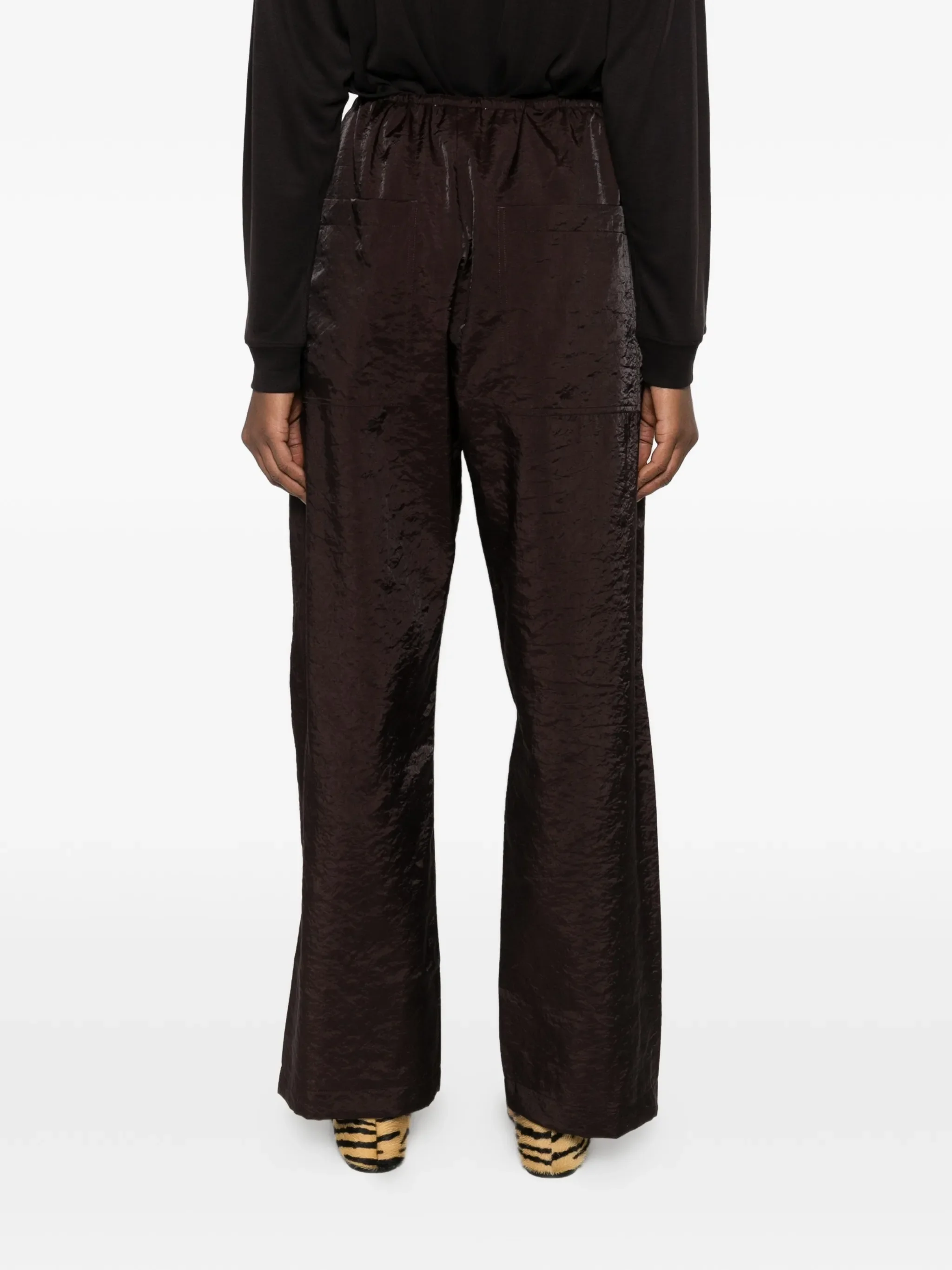 STUDIO NICHOLSON - Women Draw Cord Pant - Image 3